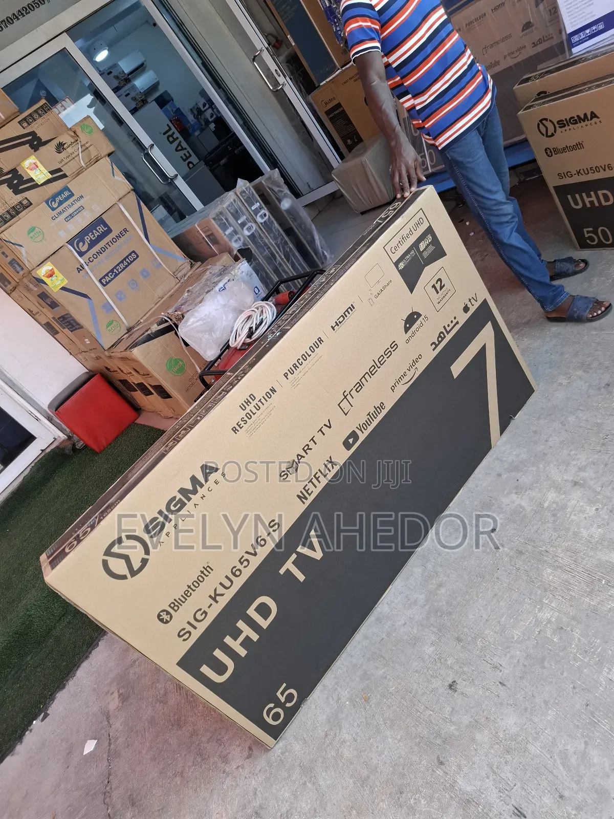 Available Sigma 65 Inches Smart Tv Full Uhd Available