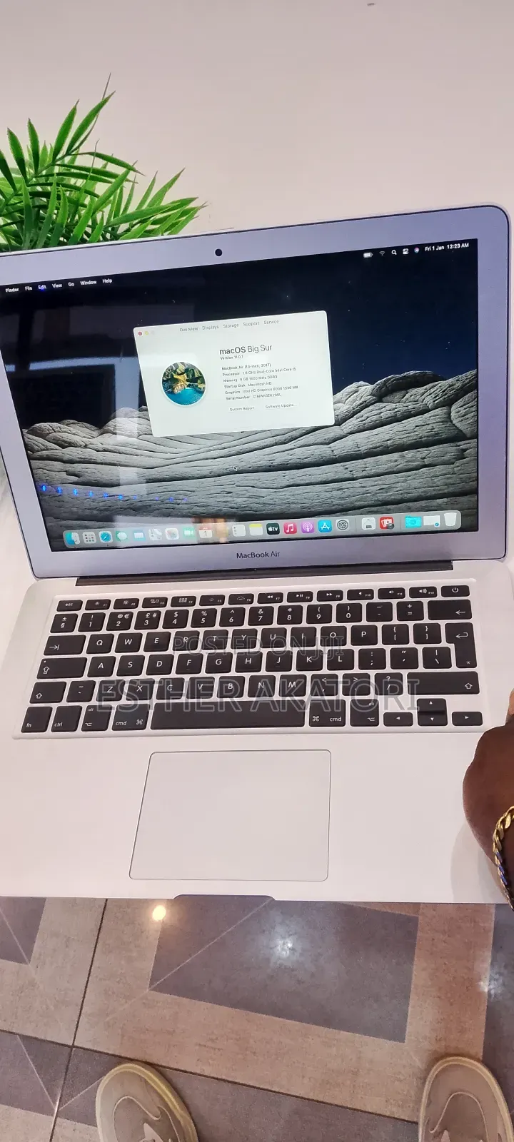 Laptop Apple MacBook Air 2017 8GB Intel Core i5 SSD 512GB