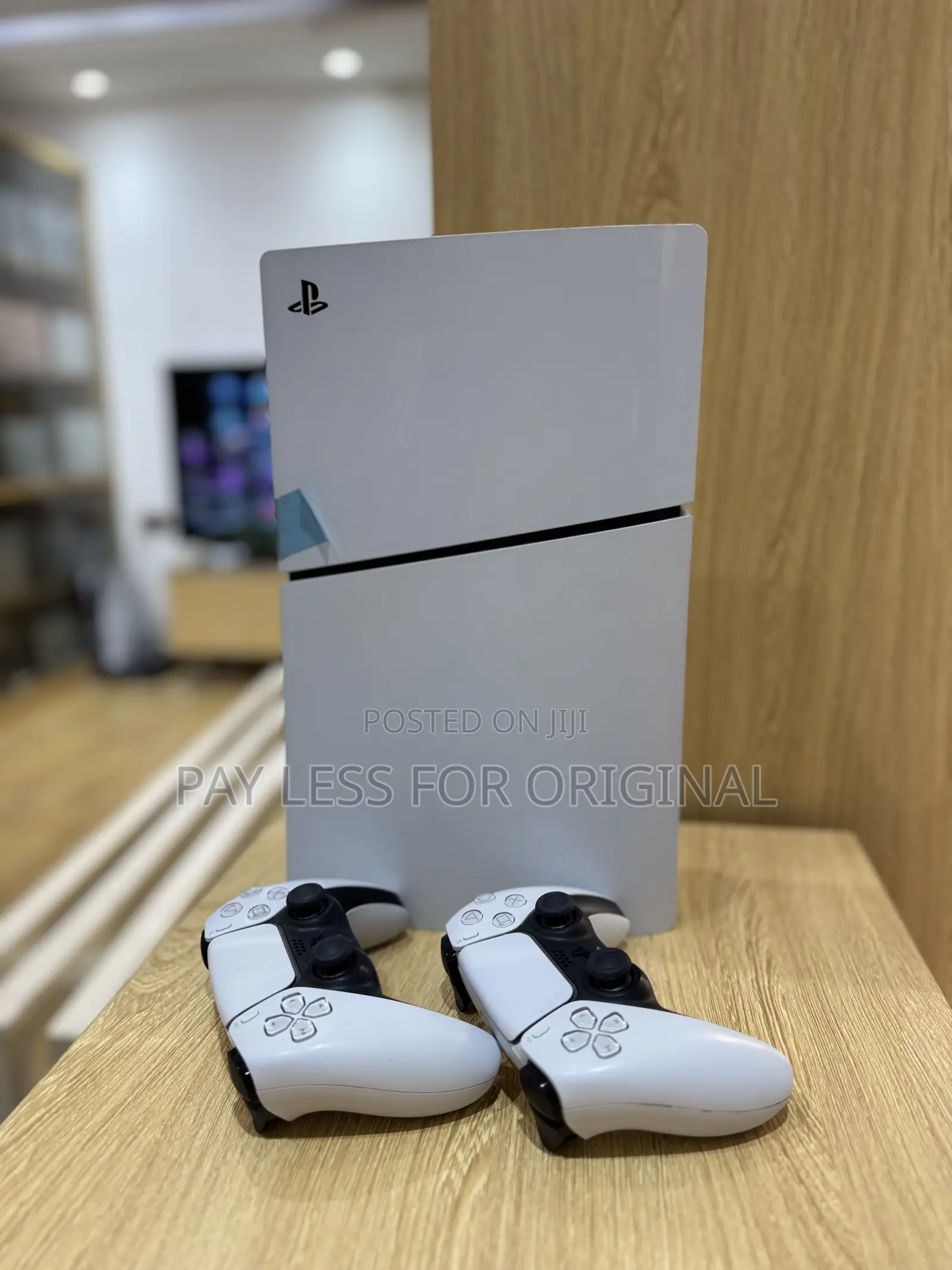Ps5 Slim With 4 Games Two (2) Controllers