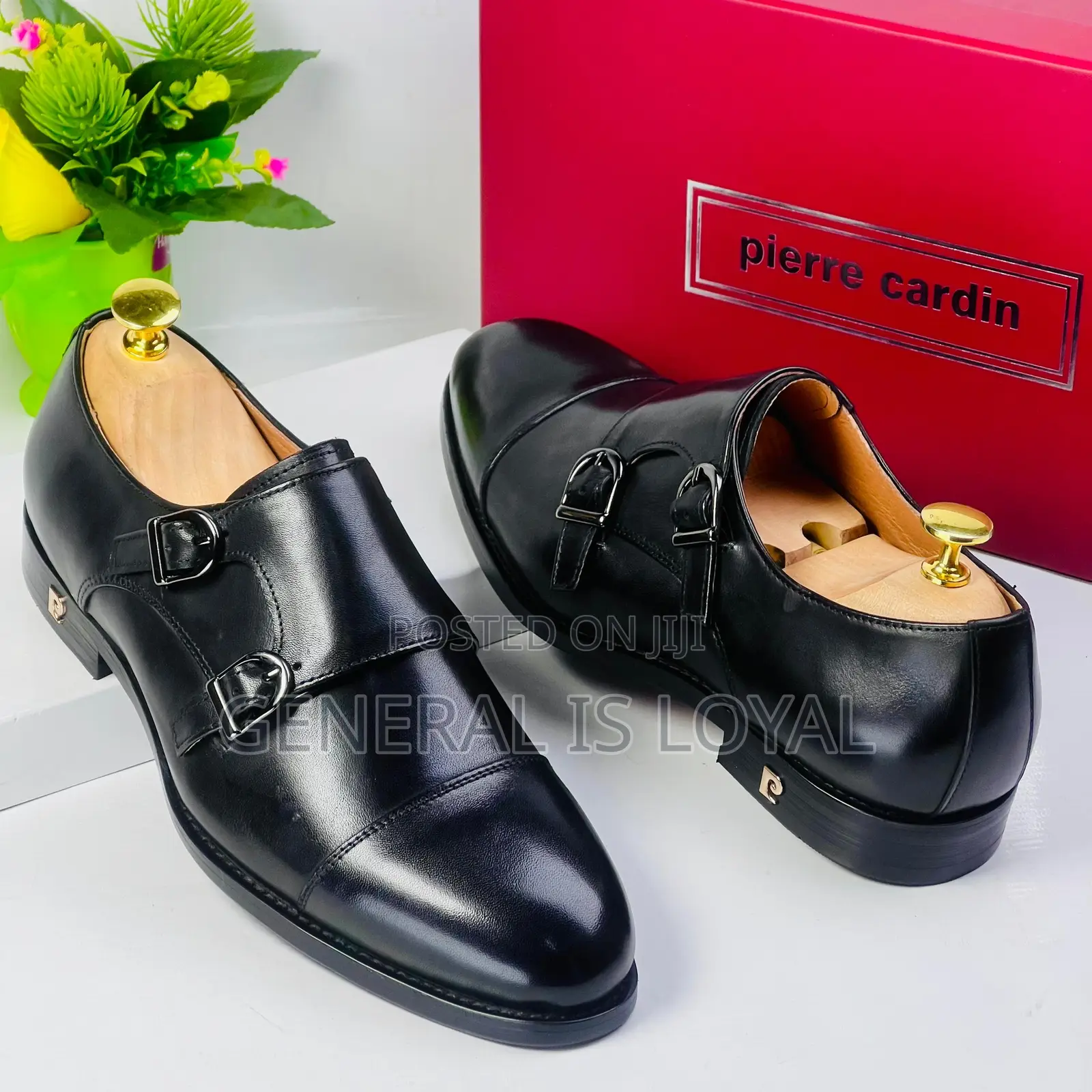 Pierre Cardin Monk Strap Shoe