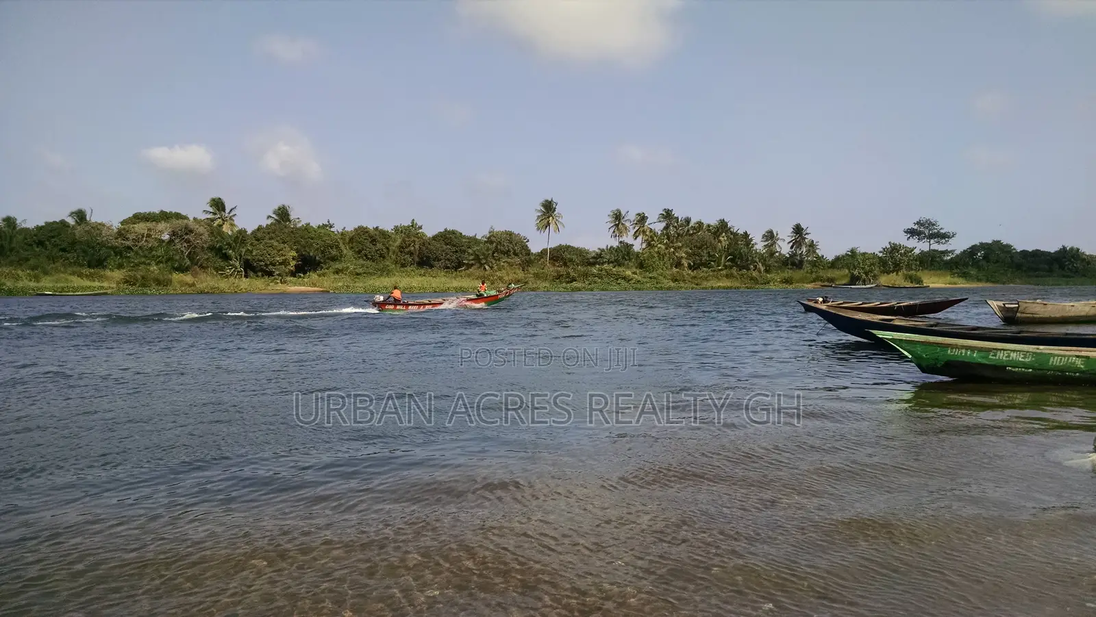 Gt/Accra - Ada, (Agorkpo) _ 25+ Acres Riverfront Land