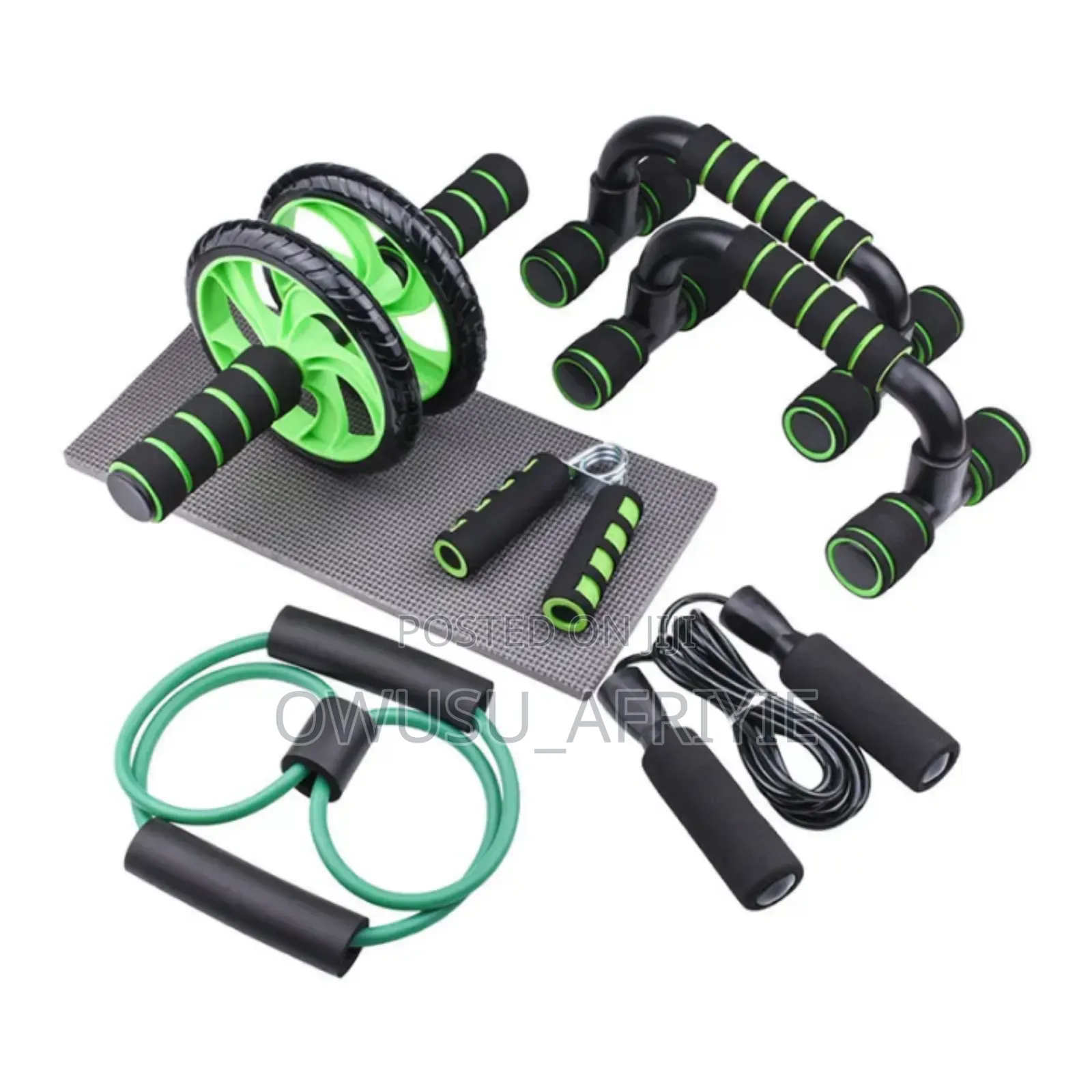 6in1 Ab Wheel Home Workout Roller Kits