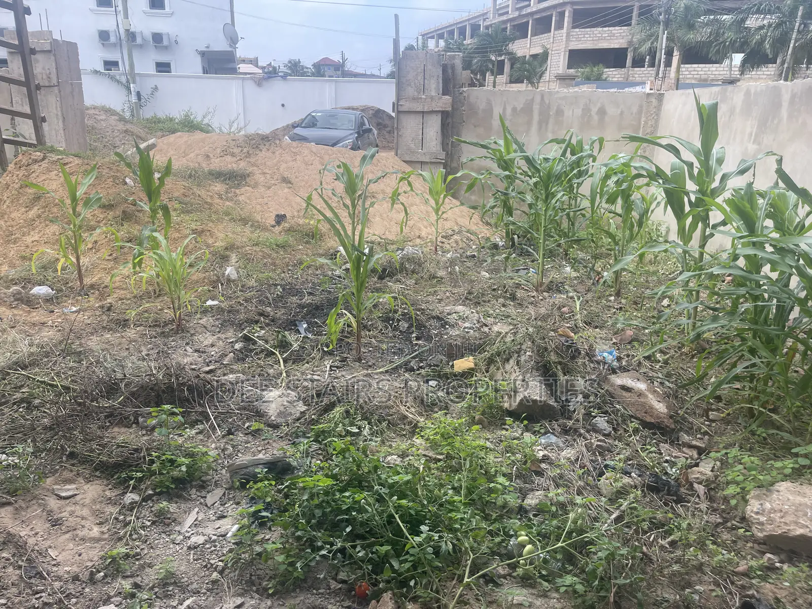 Half Plot of Land4sale at Tse Addo Behinde Tradefair Labadi
