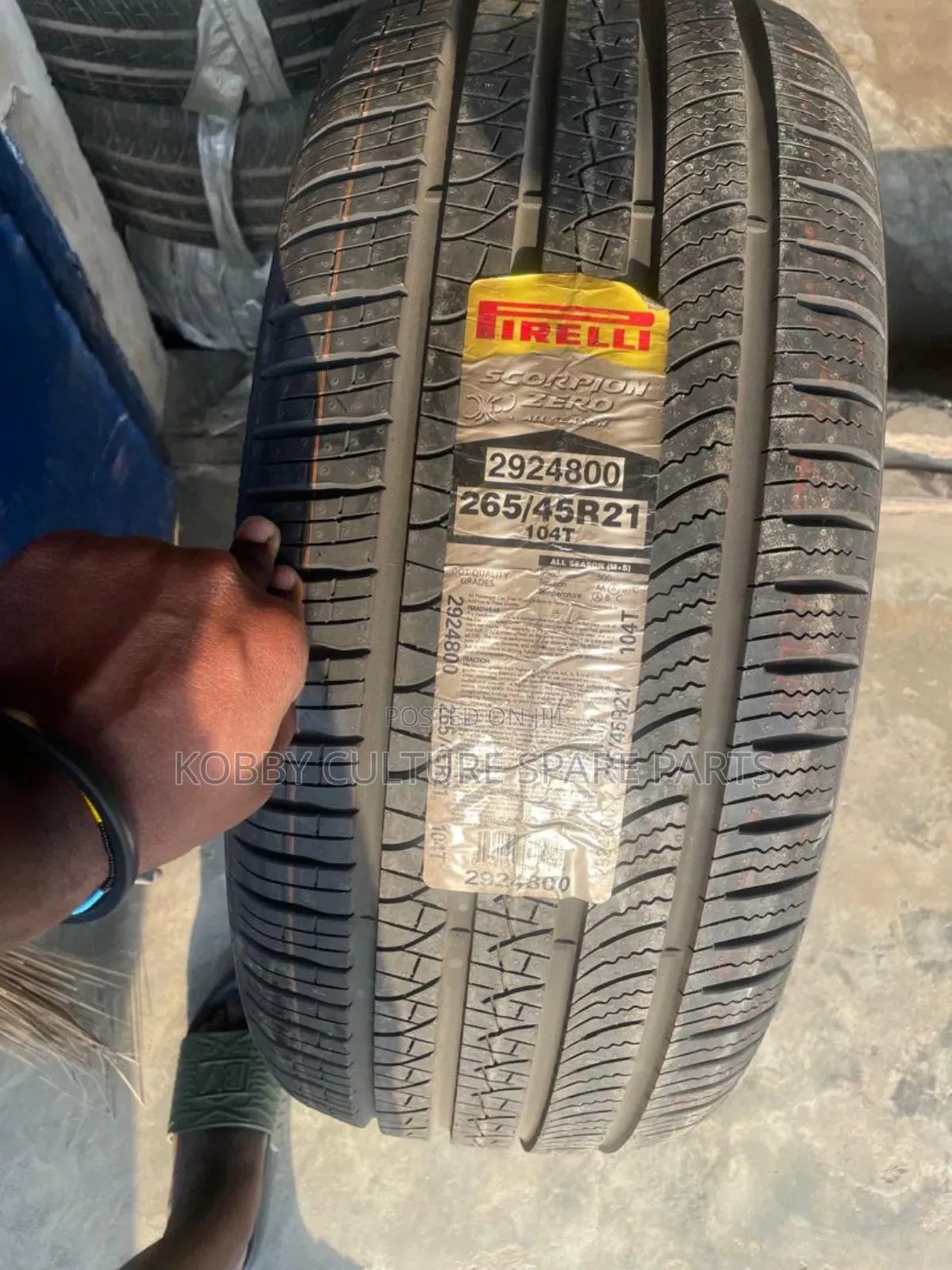 Original Pirelli 265/45r21 Tyres Available For All Cars