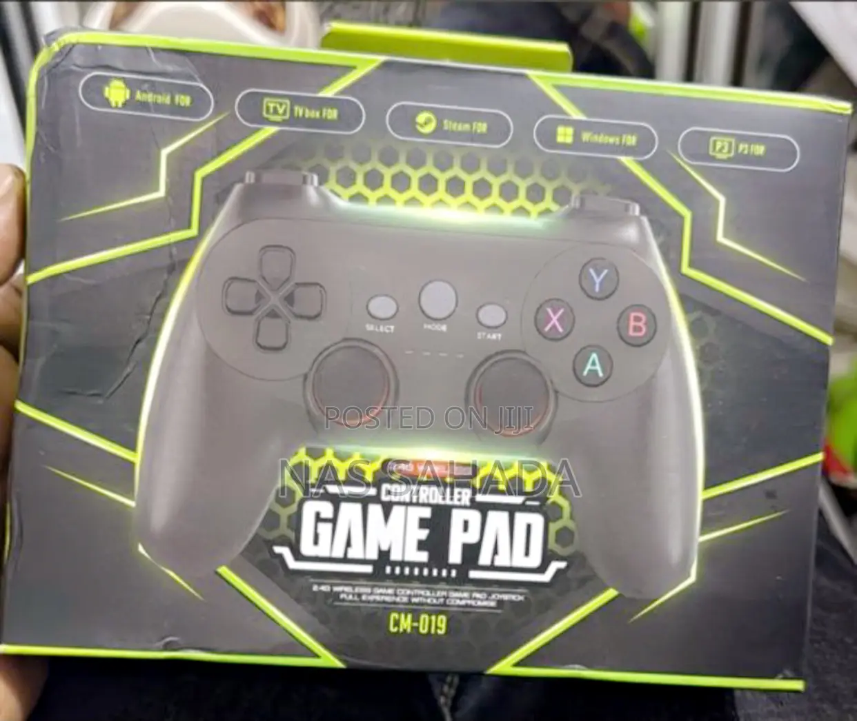 2.4g Wireless Game Controller Came Pad Usb / Type C Adapter