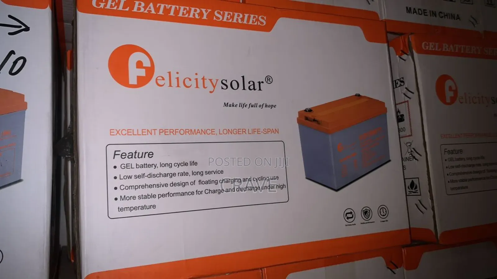100ah12v Solar Gel Battery