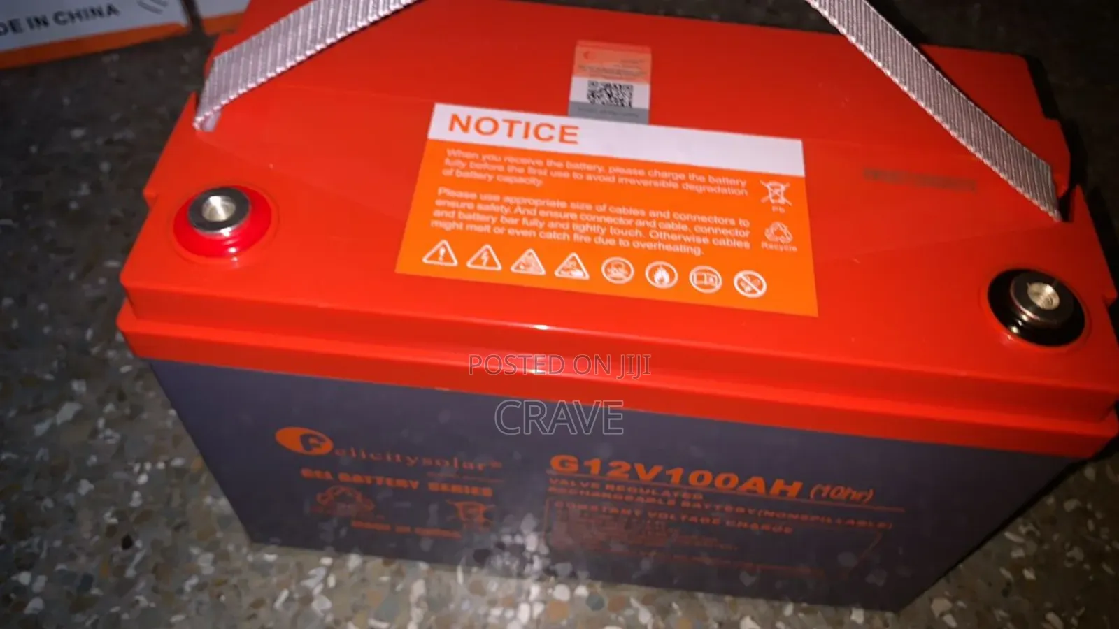 100ah12v Solar Gel Battery