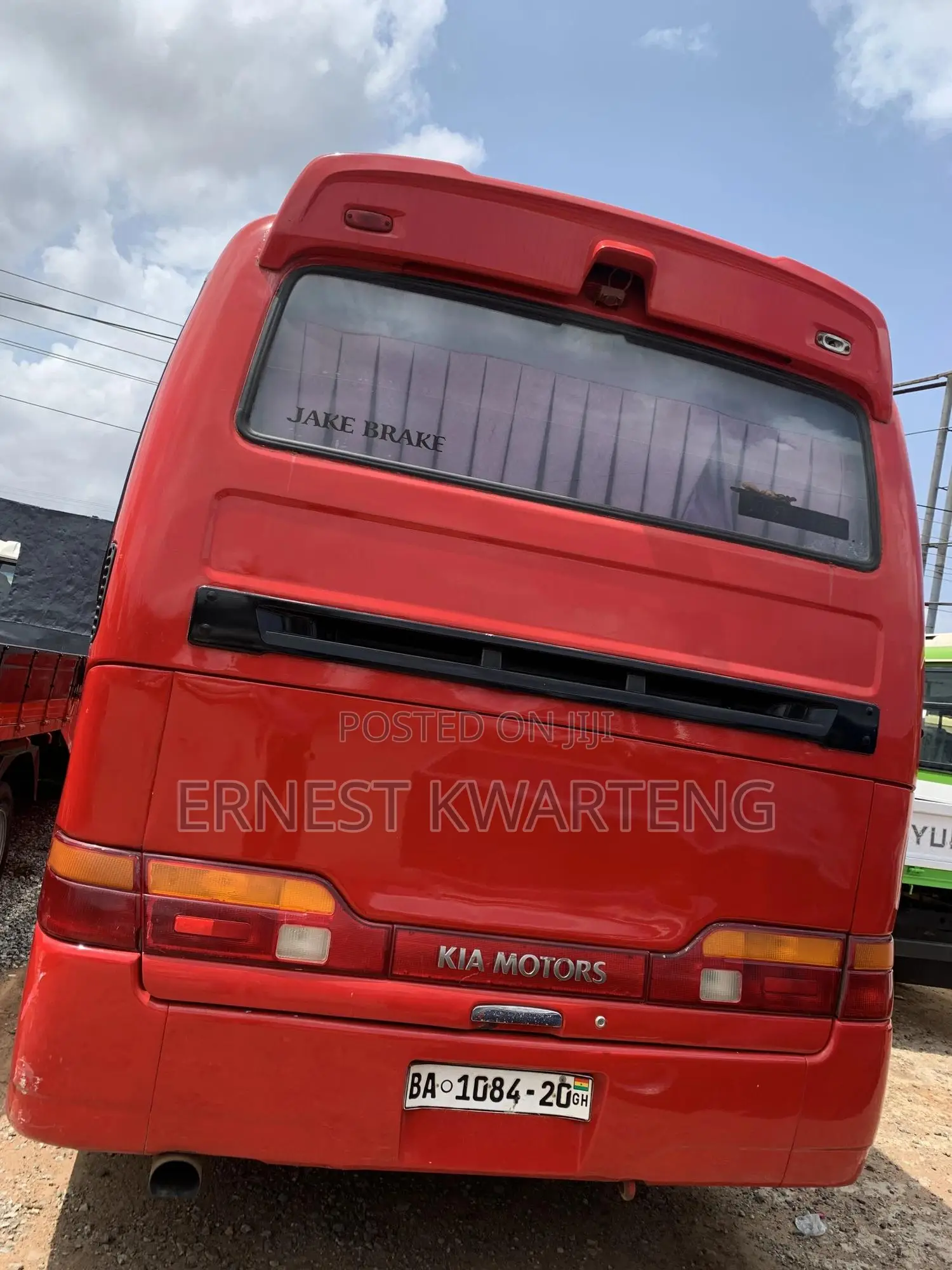 Kia Granbird 2016 Red