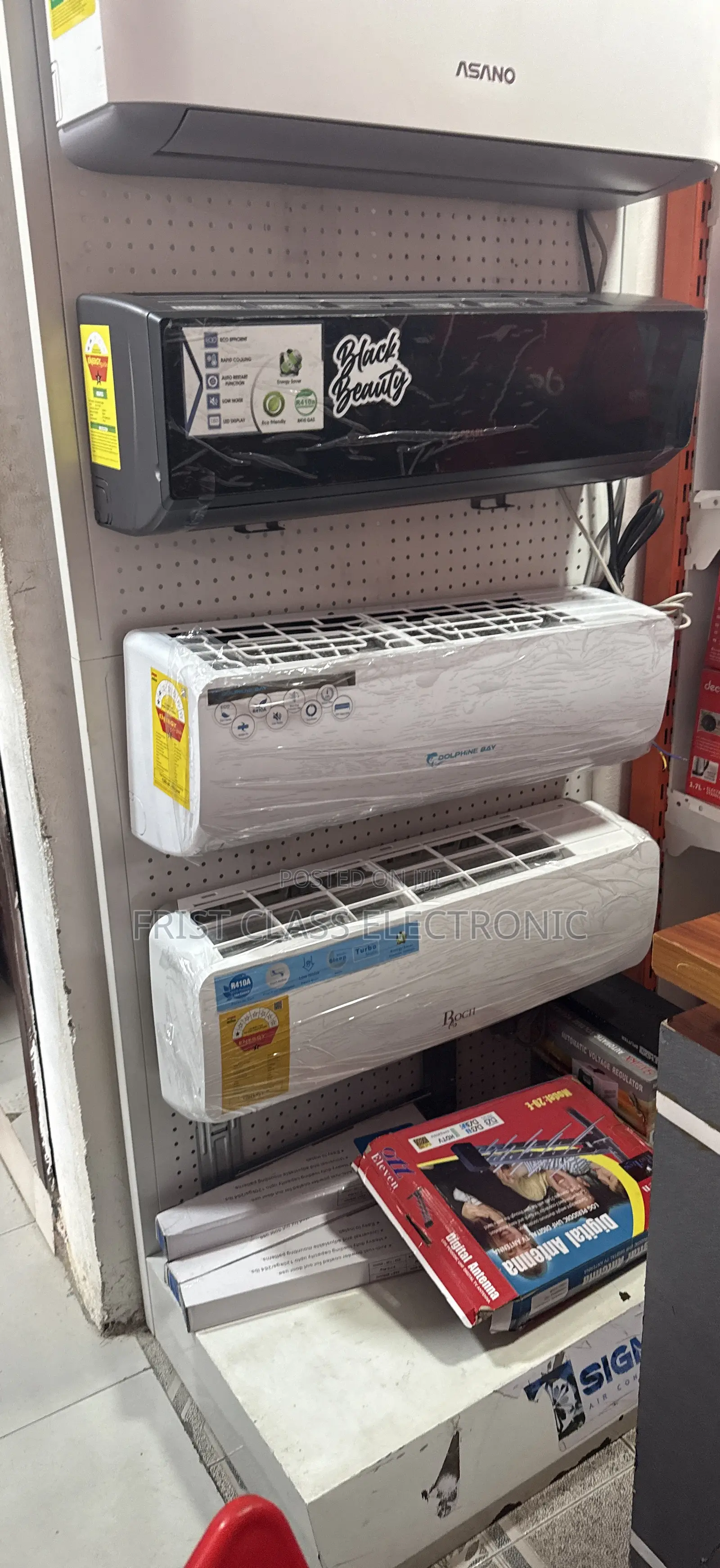 R410 Pearl 1.5hp Digital Split Air Condition New Inbox