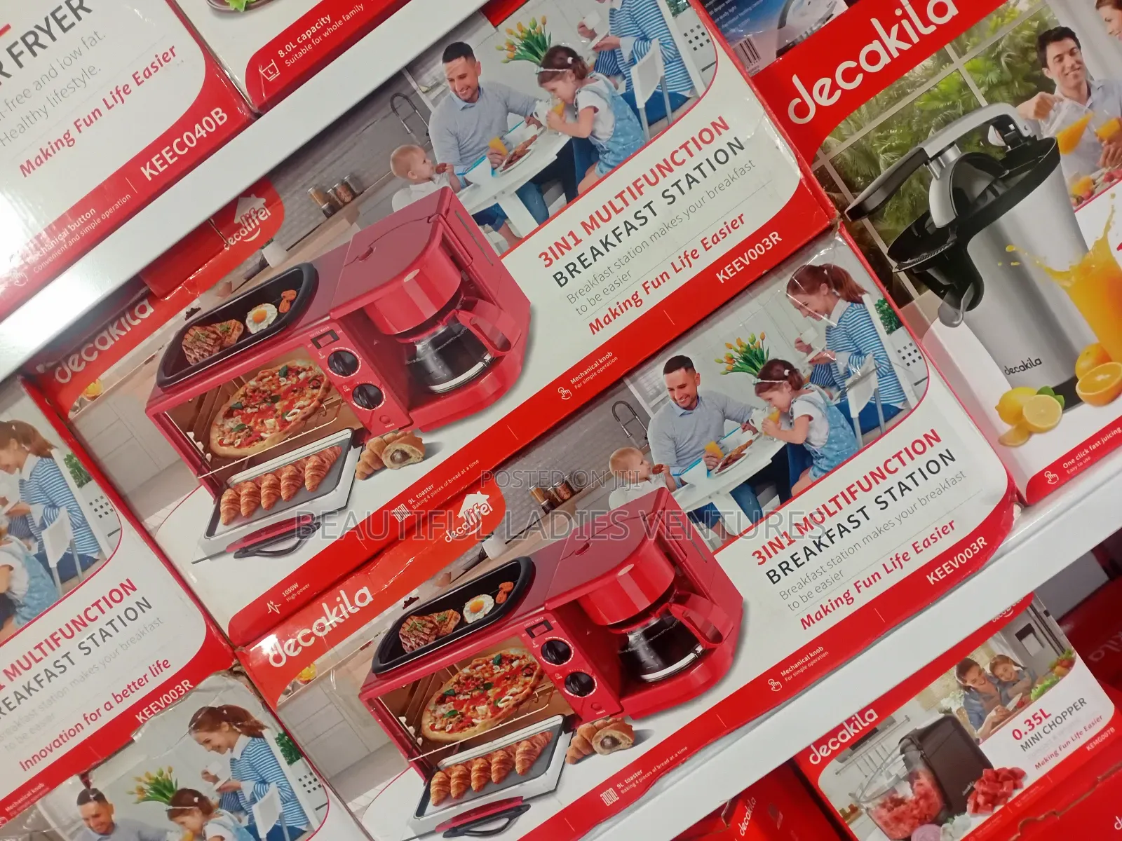 3-in-1 Breakfast Solution - Decakila Multifunction Station