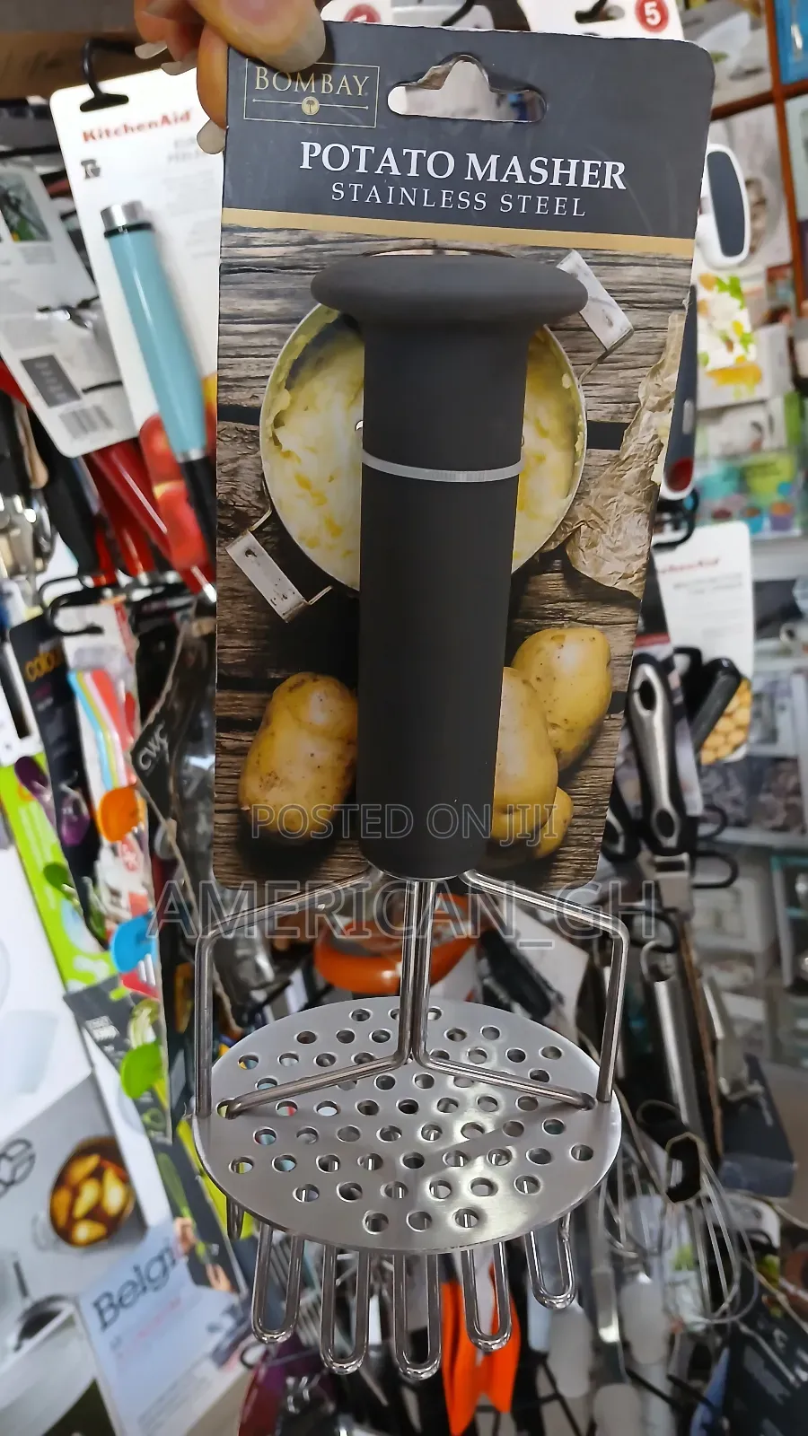Bombay Potato Masher Stainless Steel
