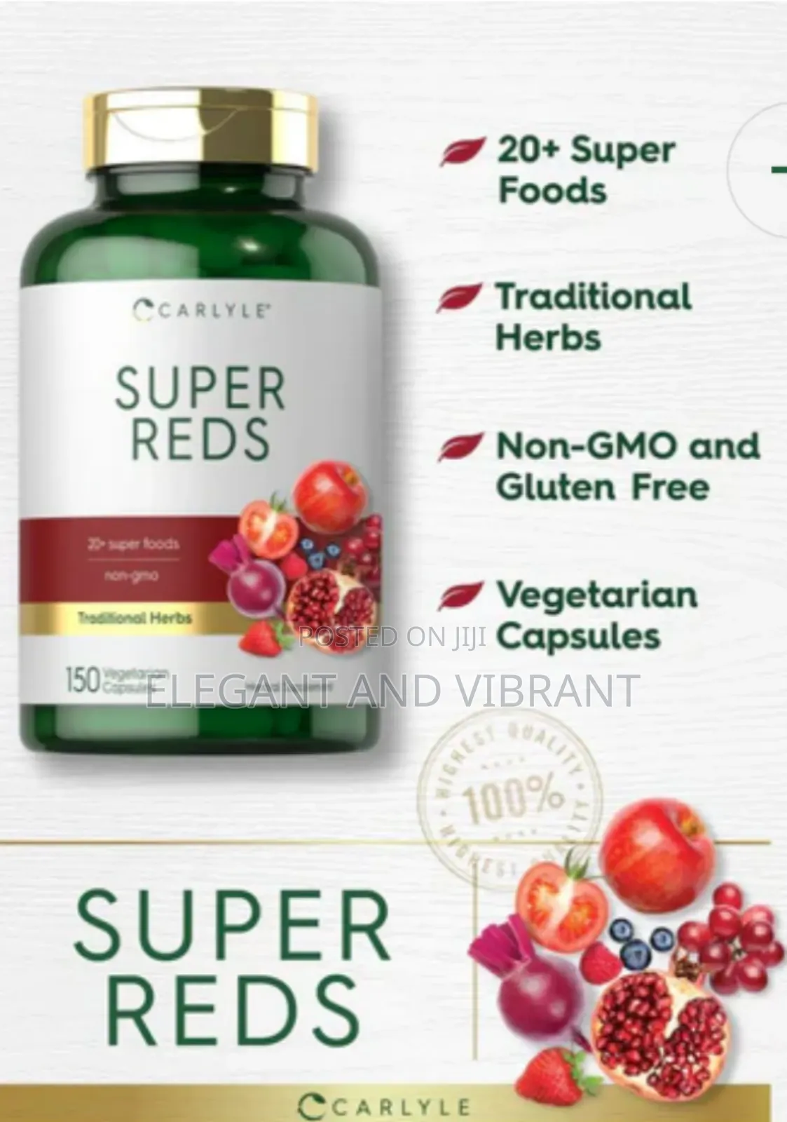 Super Reds | 150 Capsules