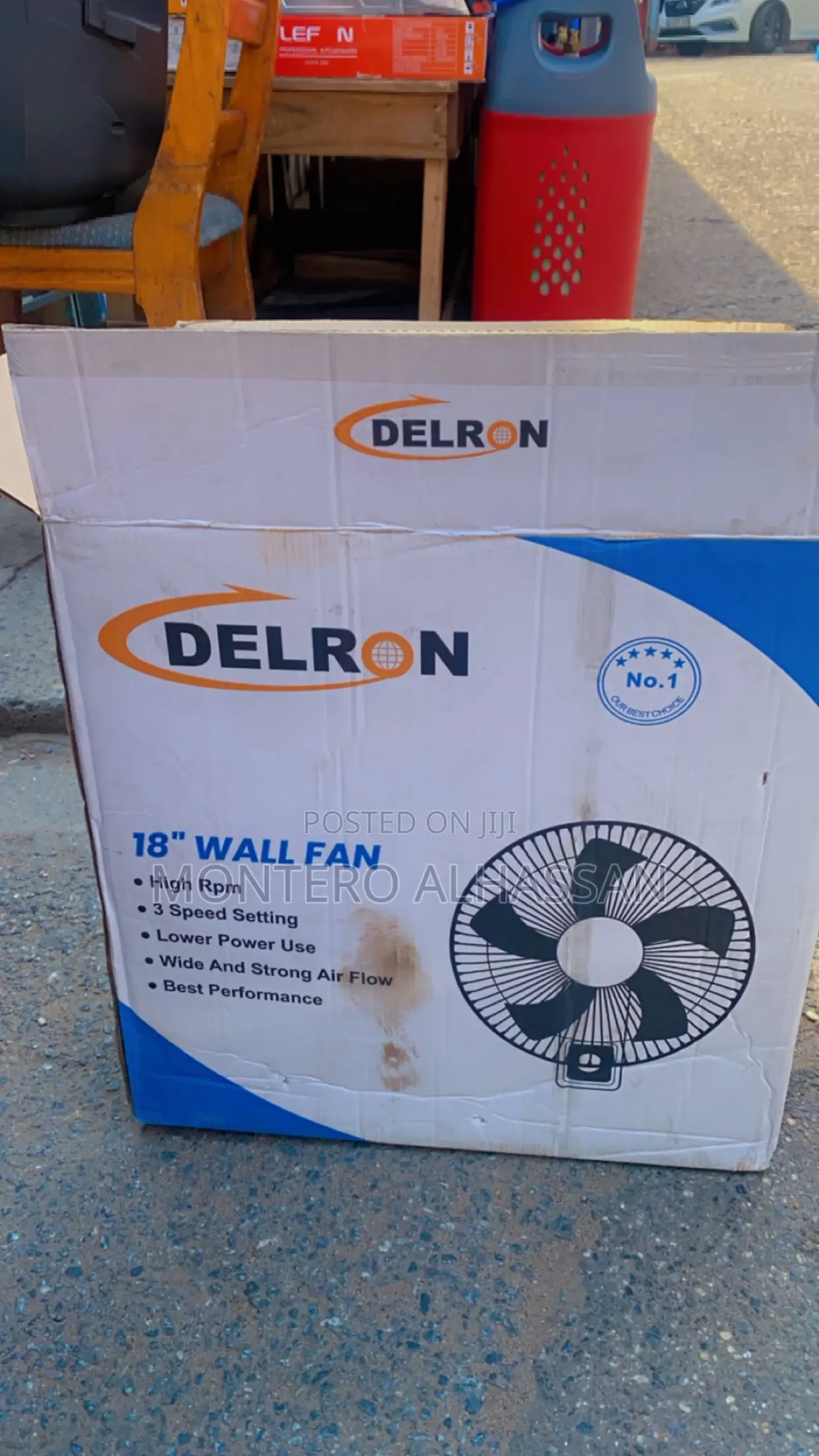 Delron 18 Inches Wall Fan