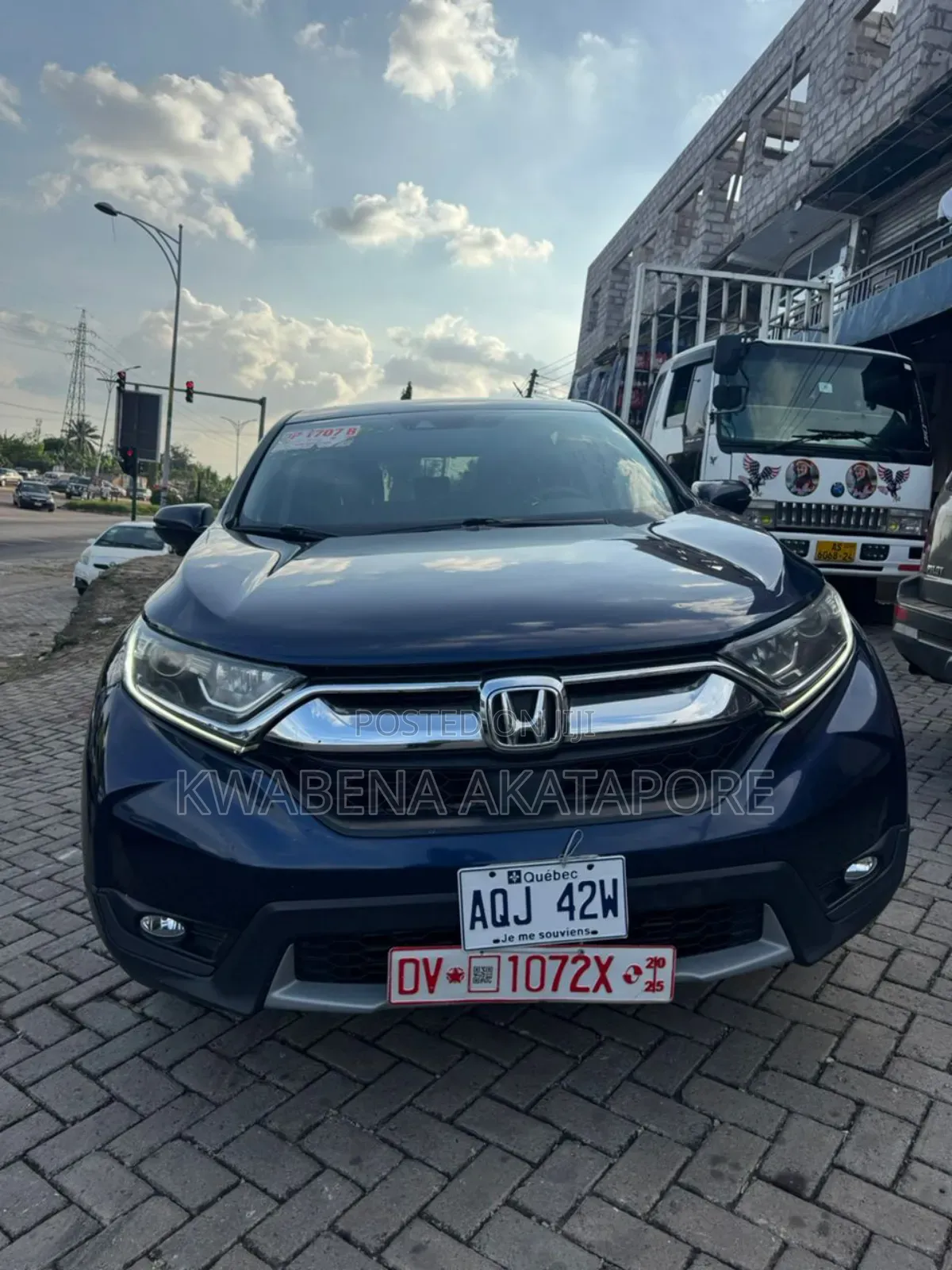 Honda CR-V EX-L AWD 2018 Blue