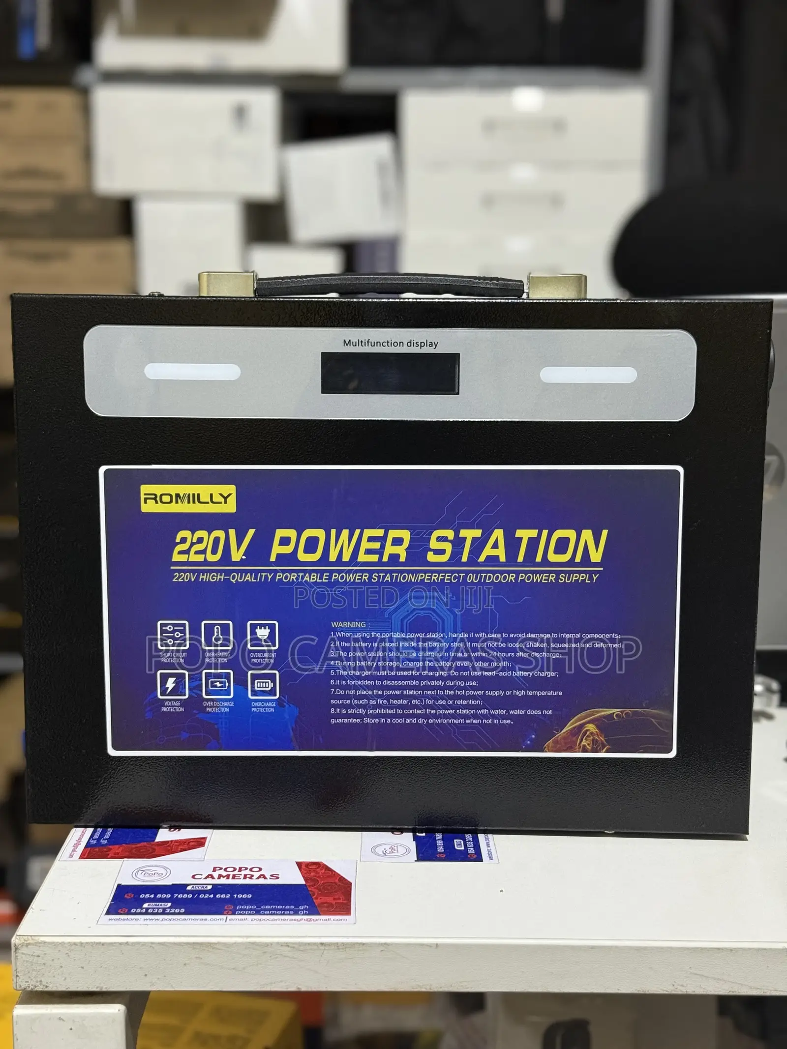 300w Romilly 220v Portable Power Station