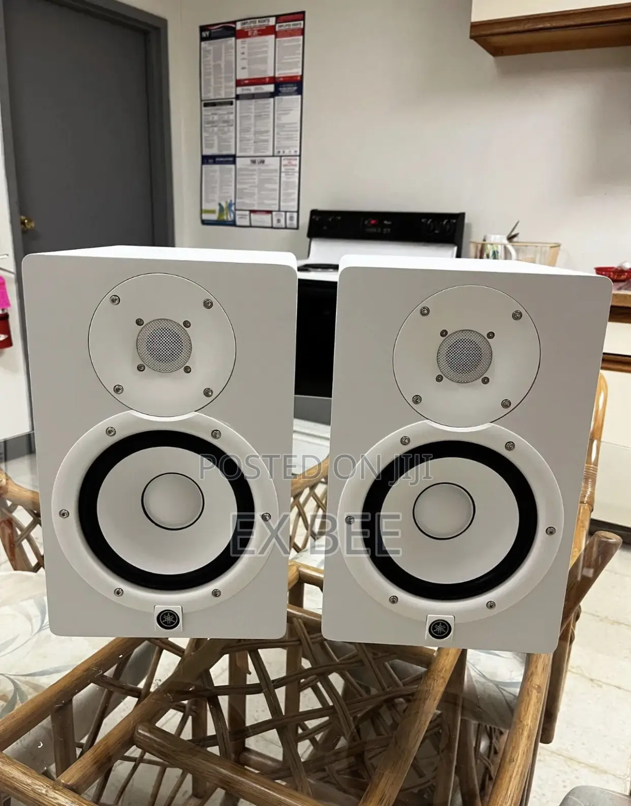 Yamaha Hs5 Powered Studio Monitor Pair White