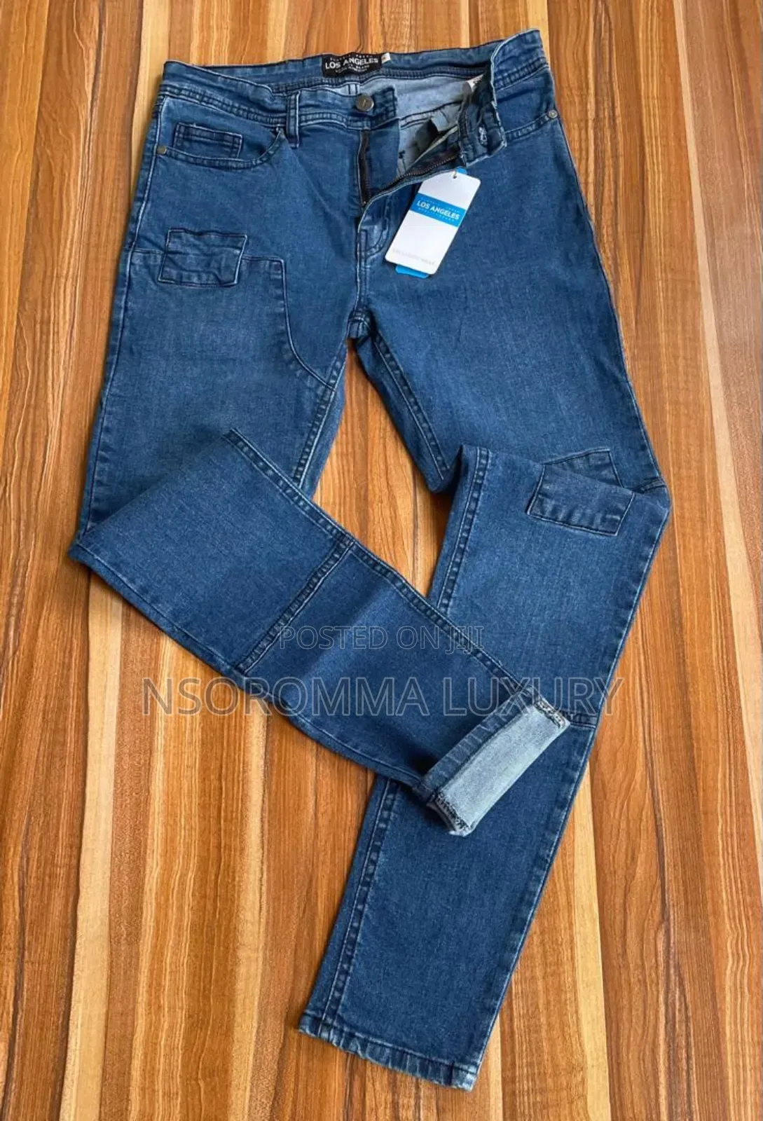 Turkish Plain Jeans Trousers for Men