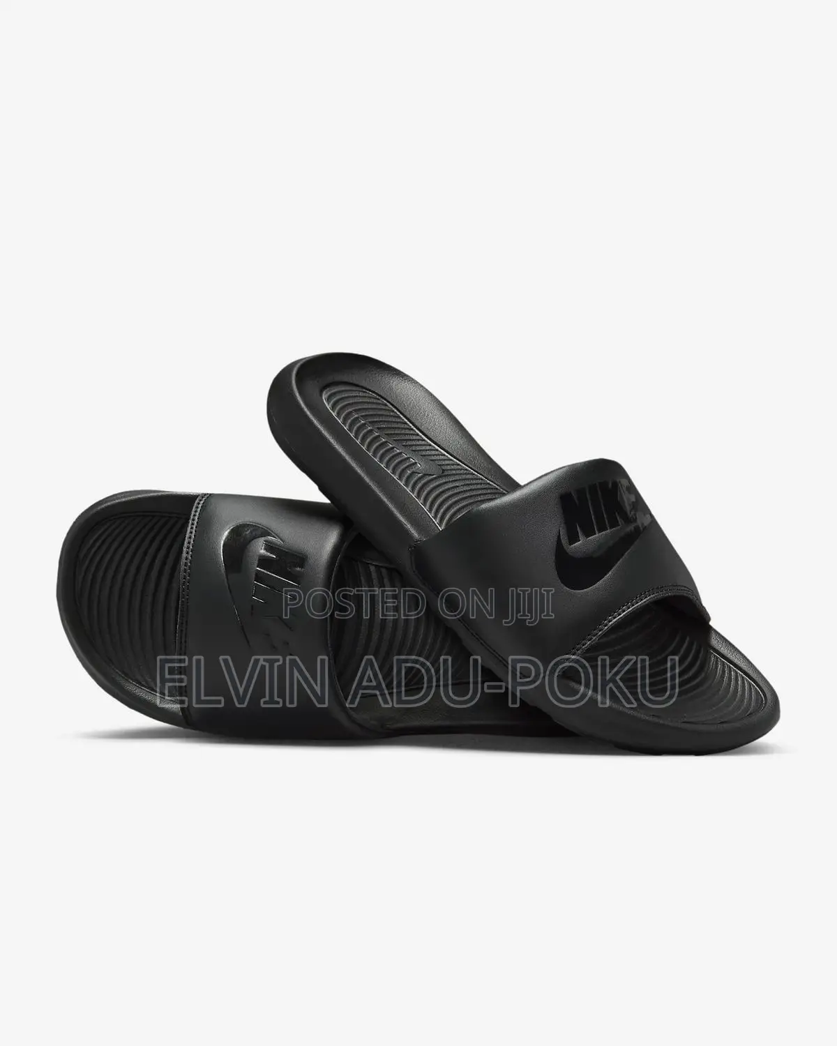 Nike Victori One Slides “ All Black “