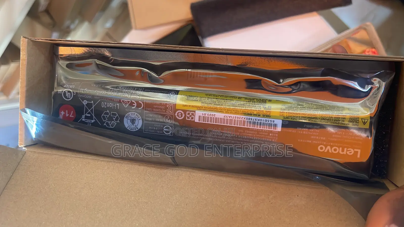 Original Lenovo Battery For Thinkpad L560 L570 Series 71+
