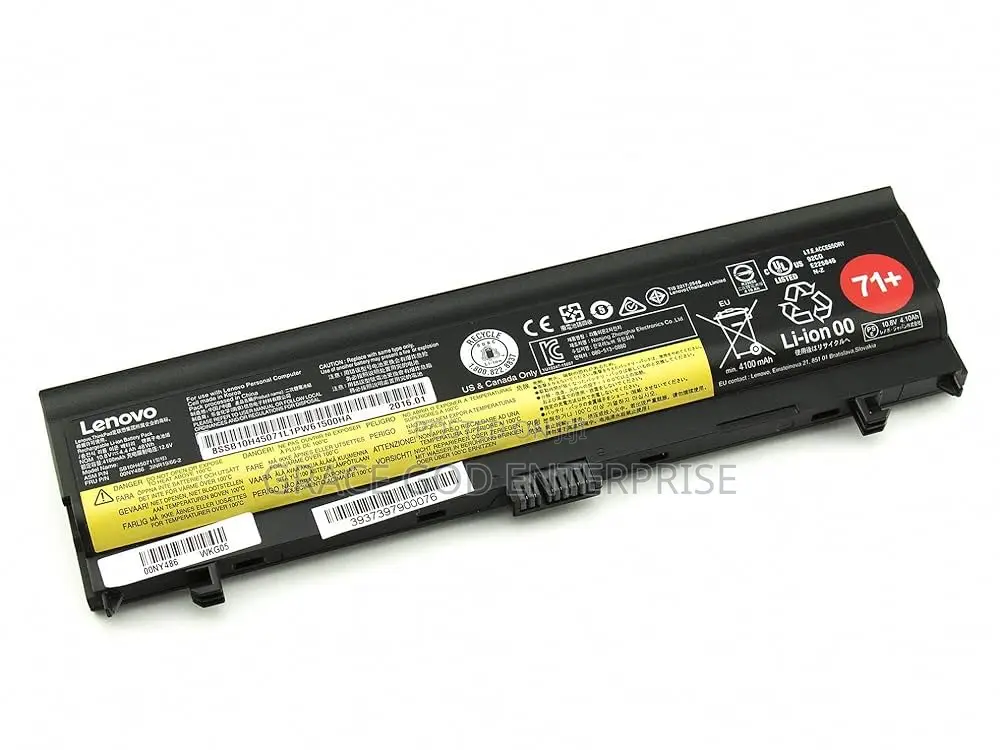 Original Lenovo Battery For Thinkpad L560 L570 Series 71+