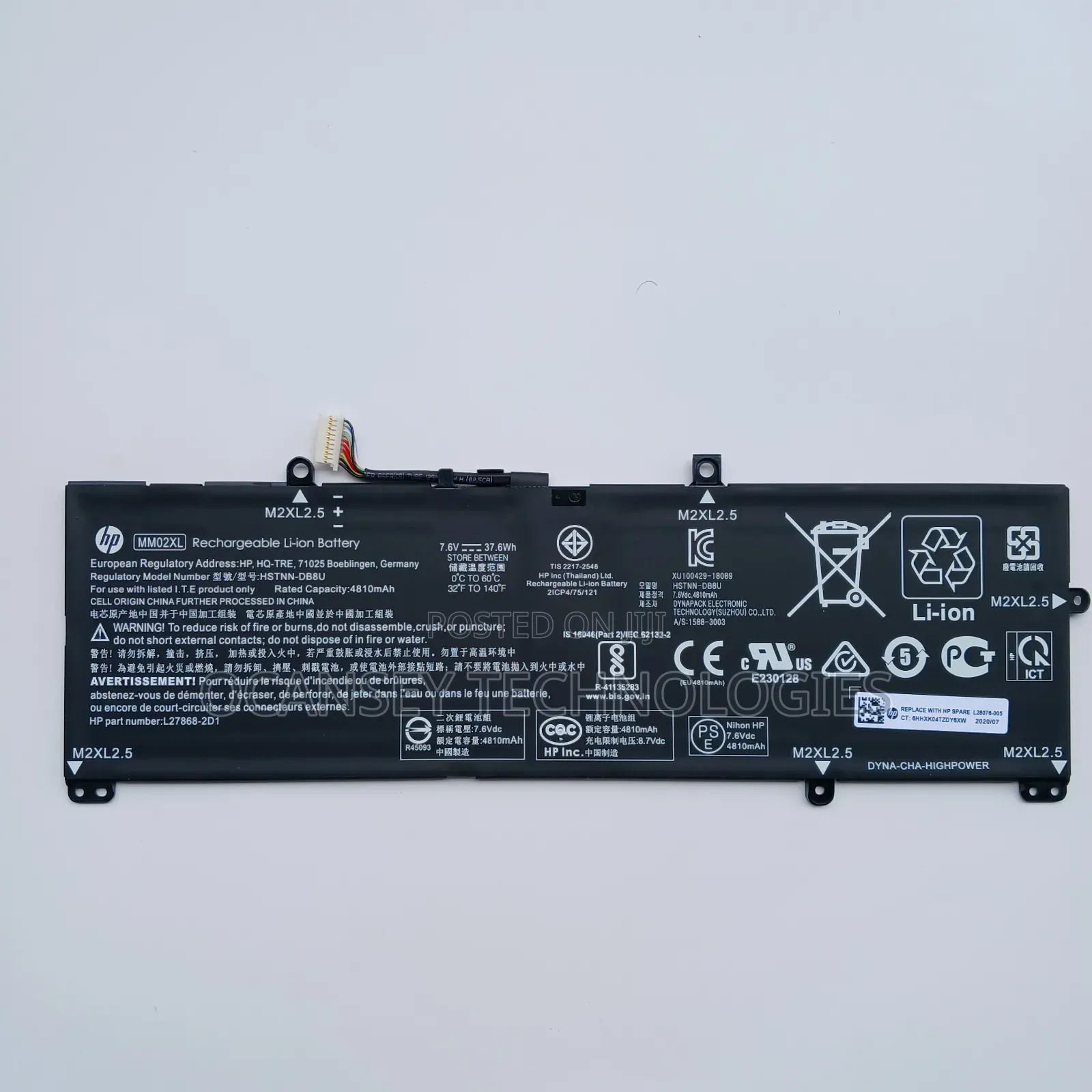 Original Hp Mm02xl Battery For Hp Pavilion 13-an0000tu 13-an0001tu