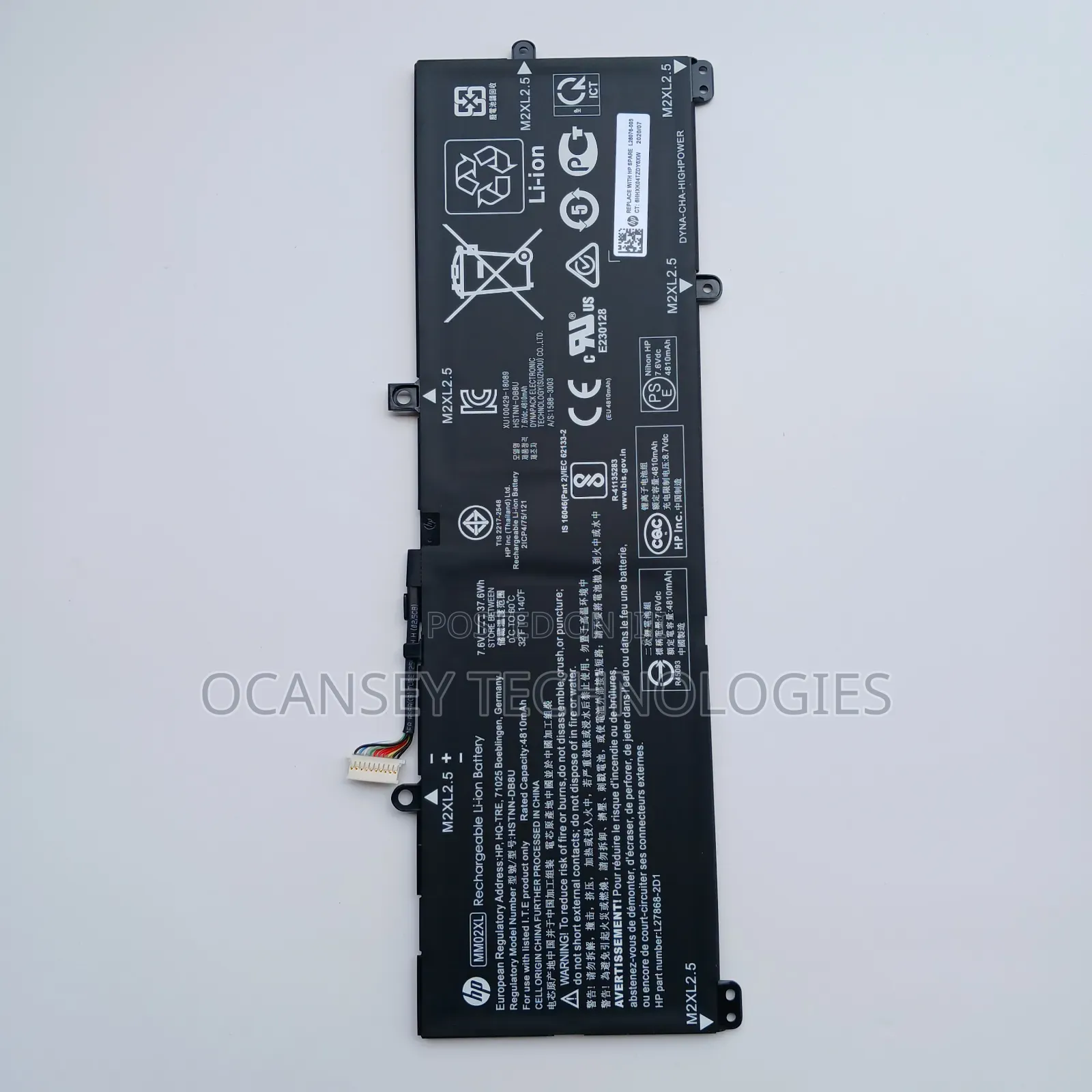 Original Hp Mm02xl Battery For Hp Pavilion 13-an0000tu 13-an0001tu