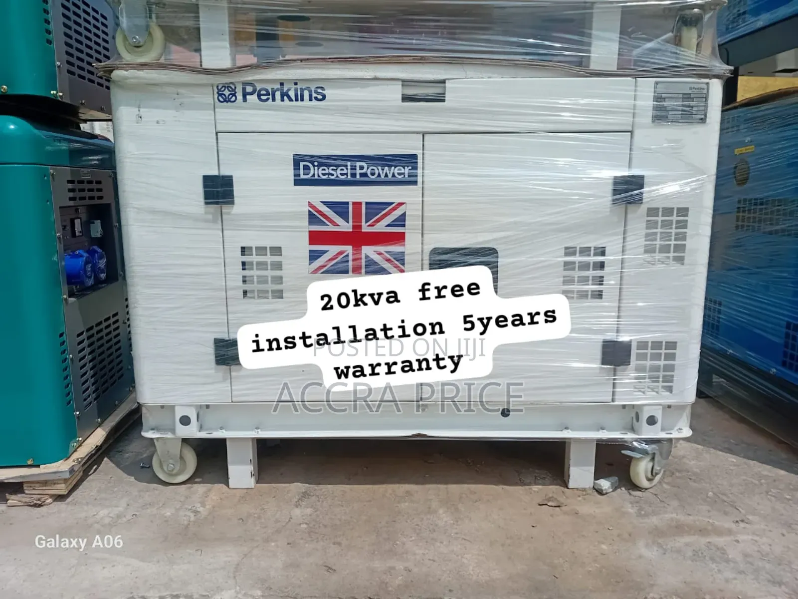 Genset for Prime Power Perkins 20kva Diesel Generator 20kva