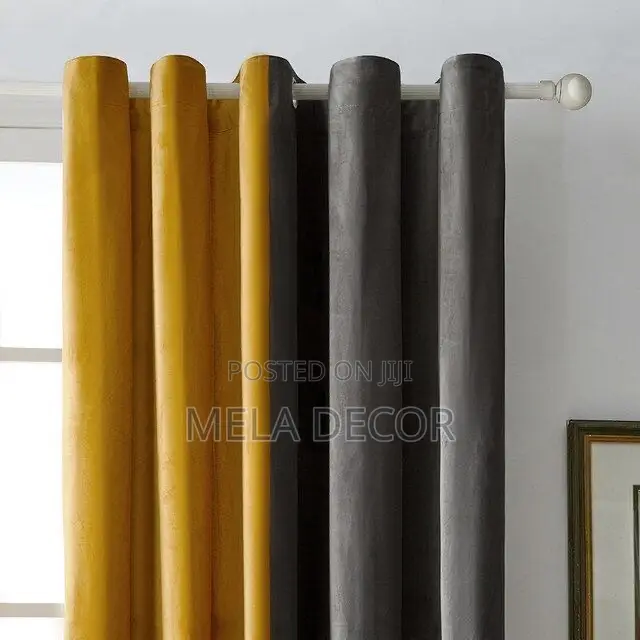 100% Premium Cotton Blackout Curtains