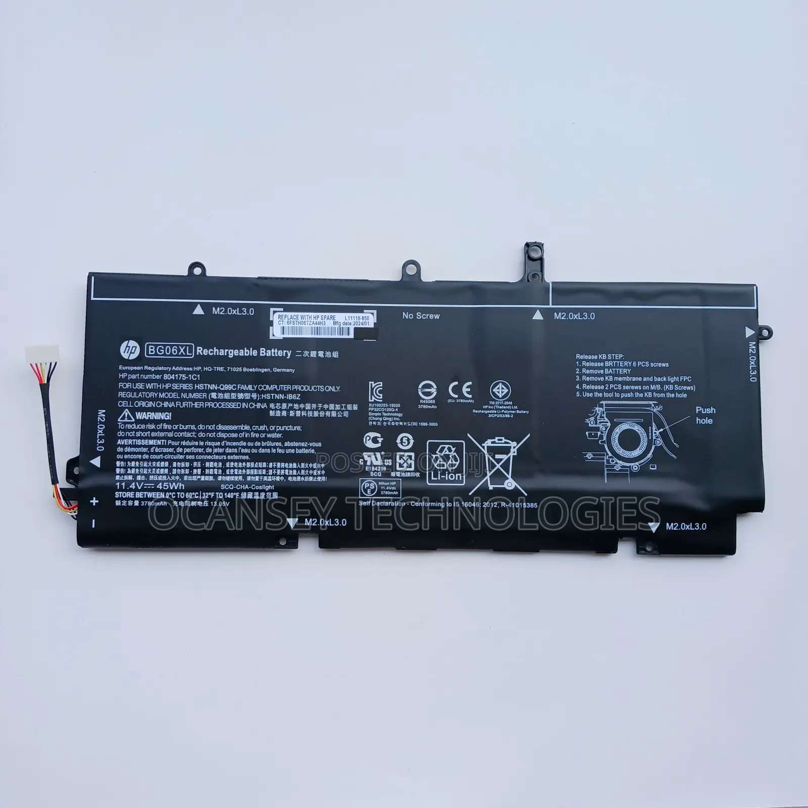 Original Hp Bg06xl Laptop Battery