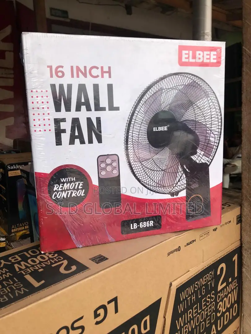 Elbee 16′′ Wall Fan – Lb686r