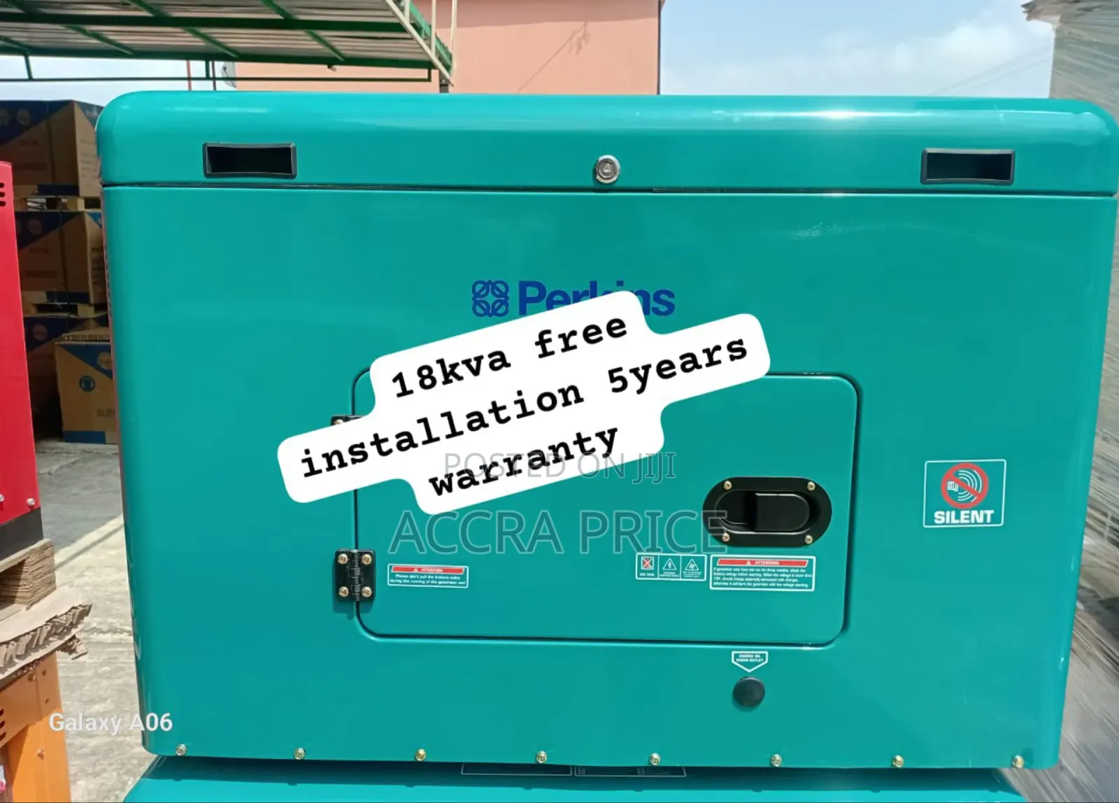 Perkins Max Outside 18kva Diesel Generator 18kva Diesel
