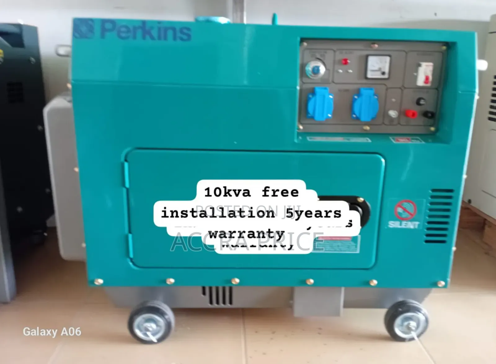 Full Power Perkins 10kva Diesel 13000watts Diesel Generator