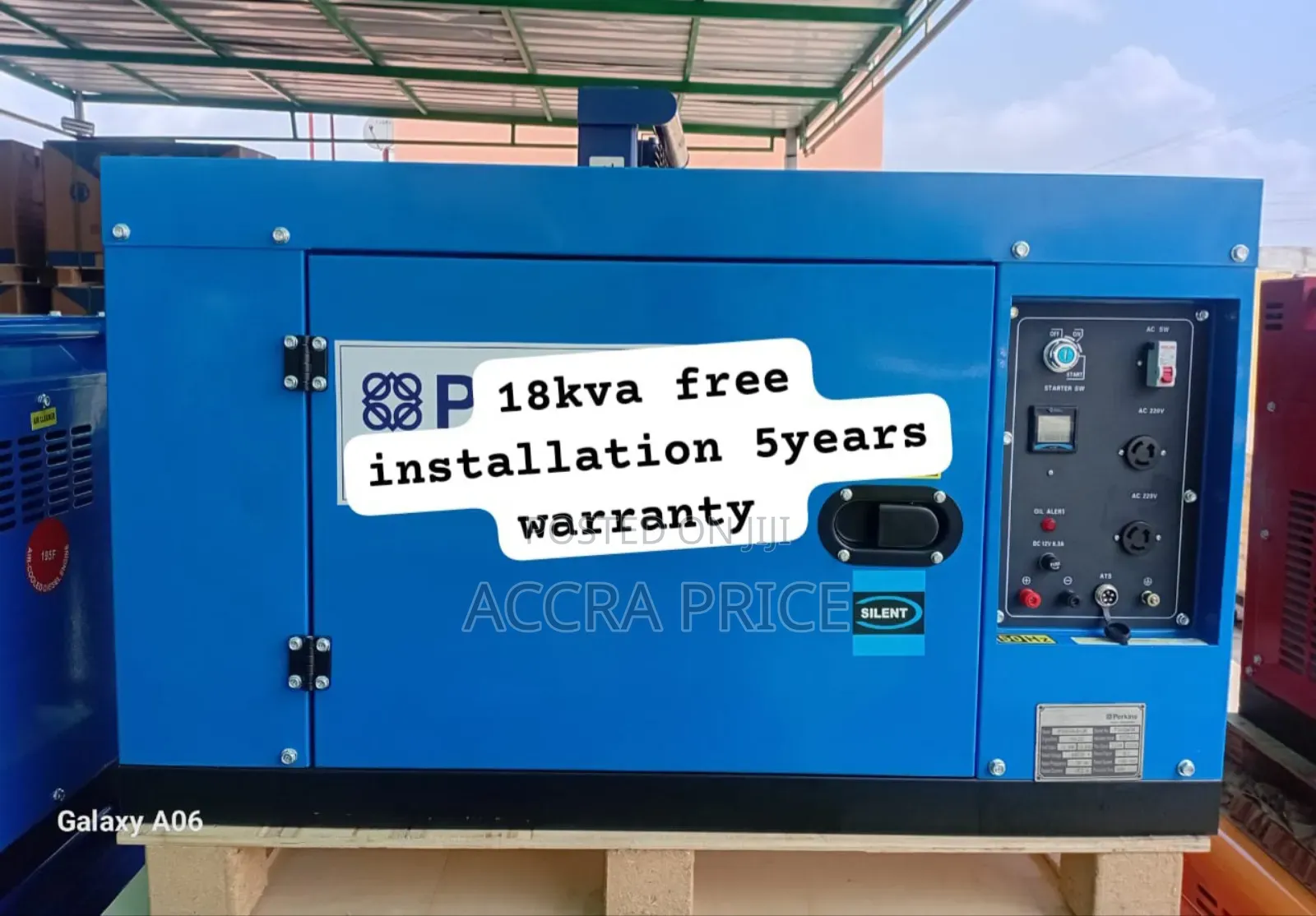 Perkins Lightening Power 18kva Diesel Generator 18kva Diesel