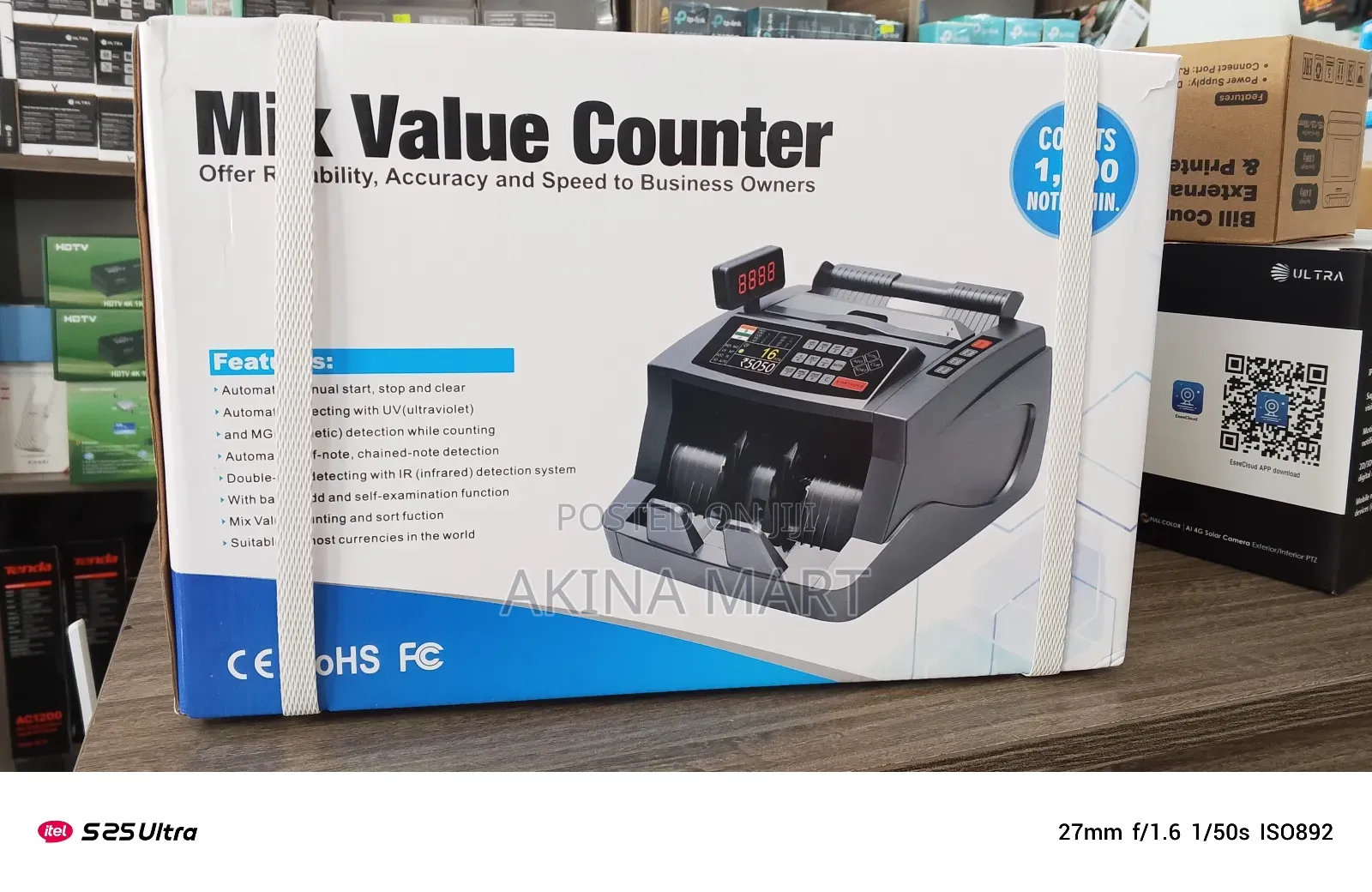 Al5500 Bill Counter Money Counting Machine