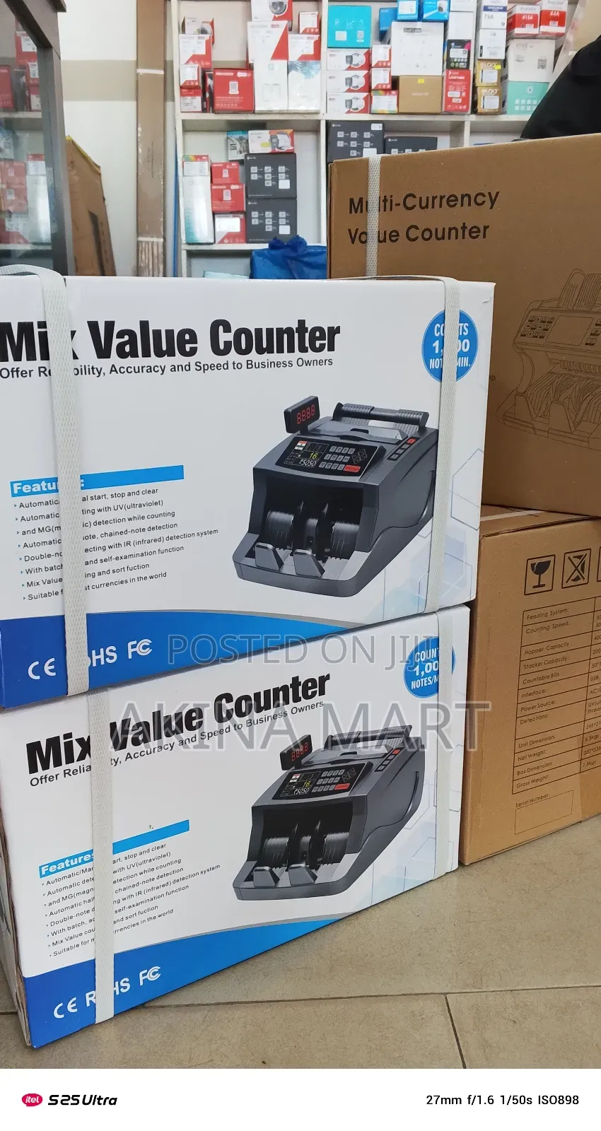Al5500 Bill Counter Money Counting Machine