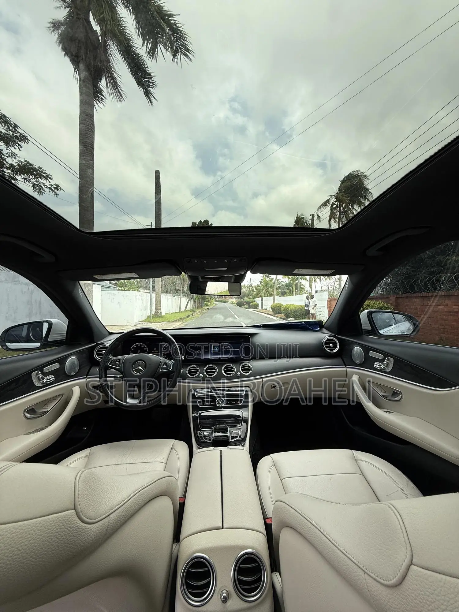 Mercedes-Benz E400 2017 White
