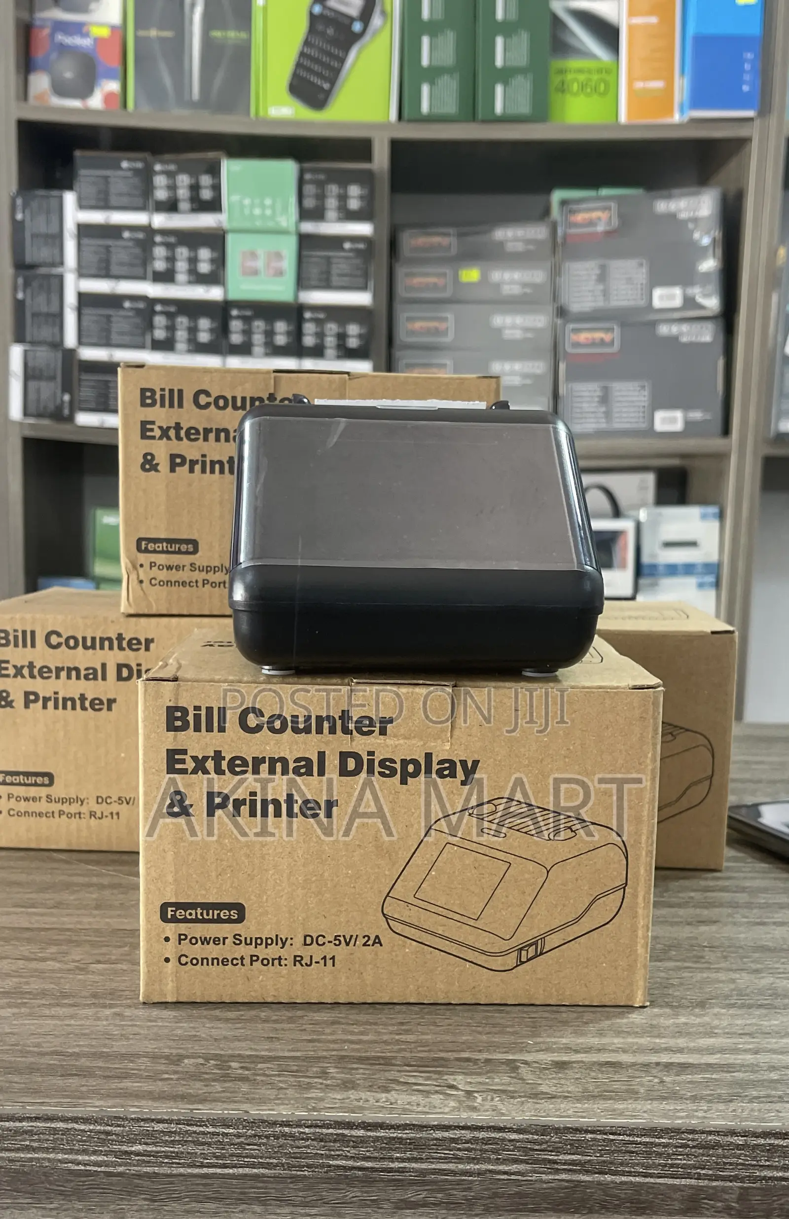Thermal Printer and Led Display for Counting Machine