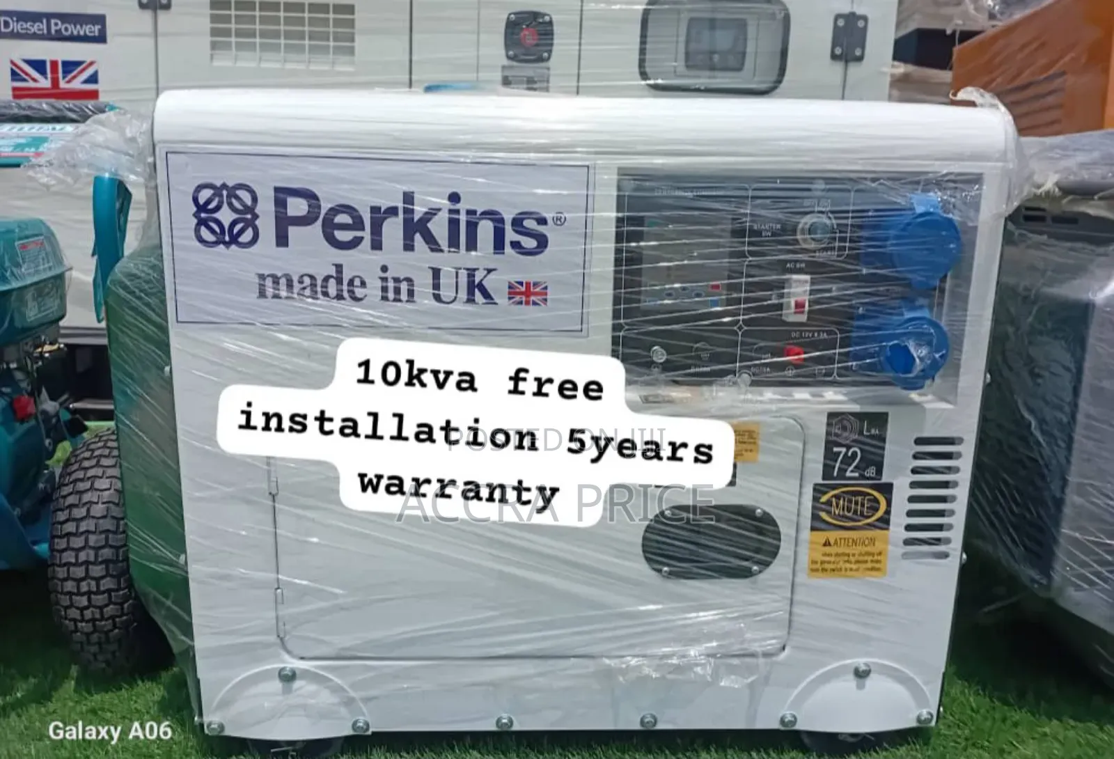 Perkins Steadfast Power 10kva 13000wats Diesel Generator