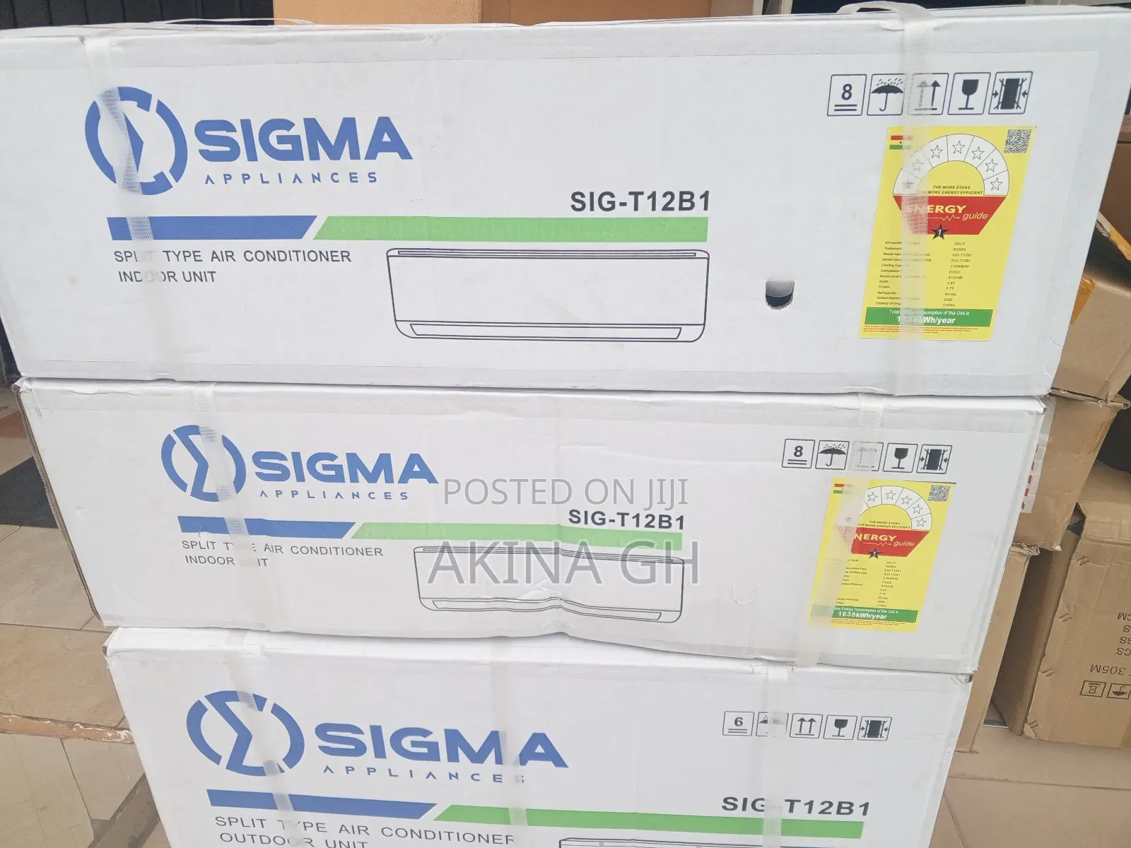 Sigma 1.5hp Ac Air-Conditioning R410a