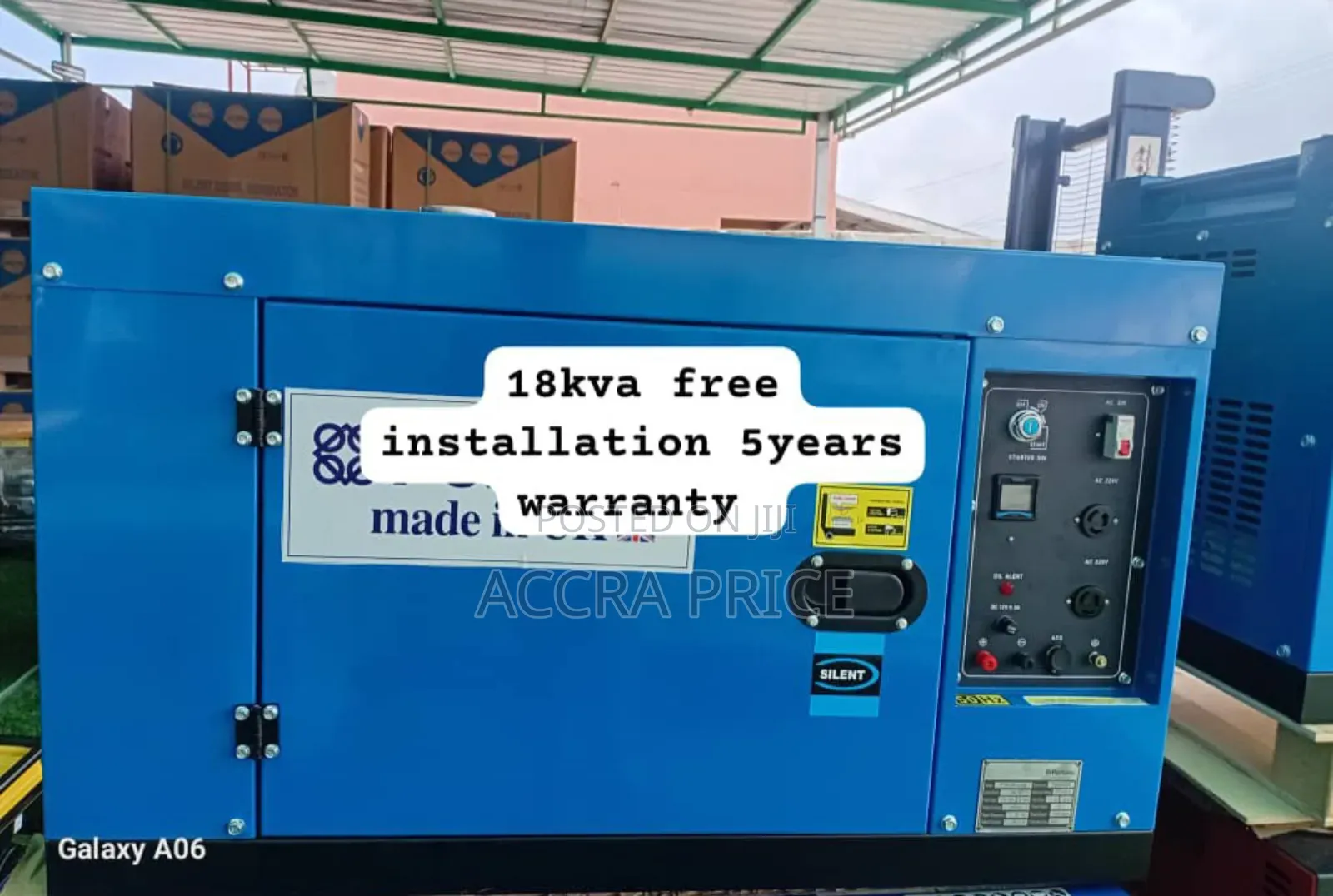 Perkins Iron Power 18kva Diesel Generator 18kva Diesel
