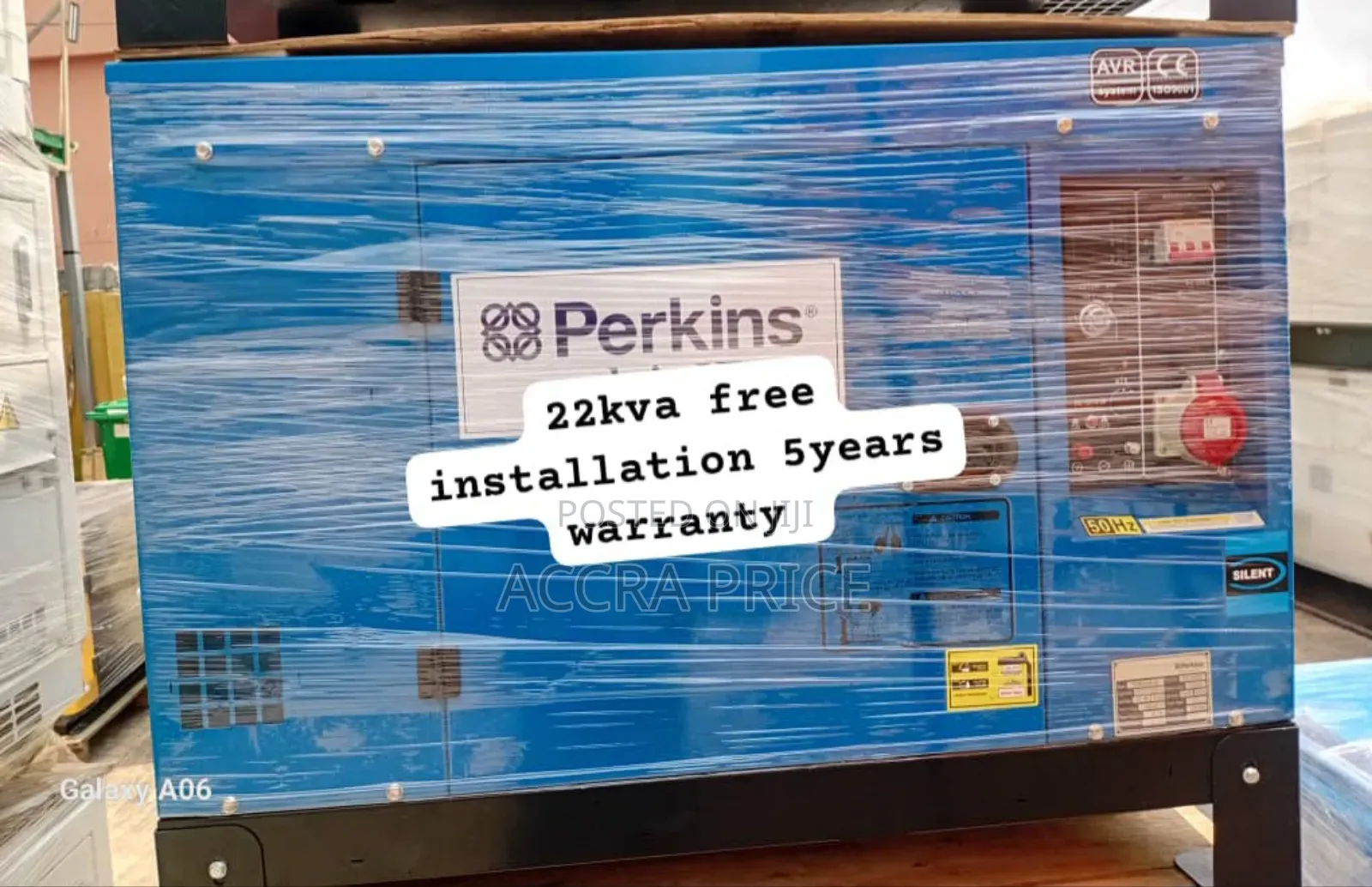 Perkins Dependable Drive 22kva Diesel Generator 22kva