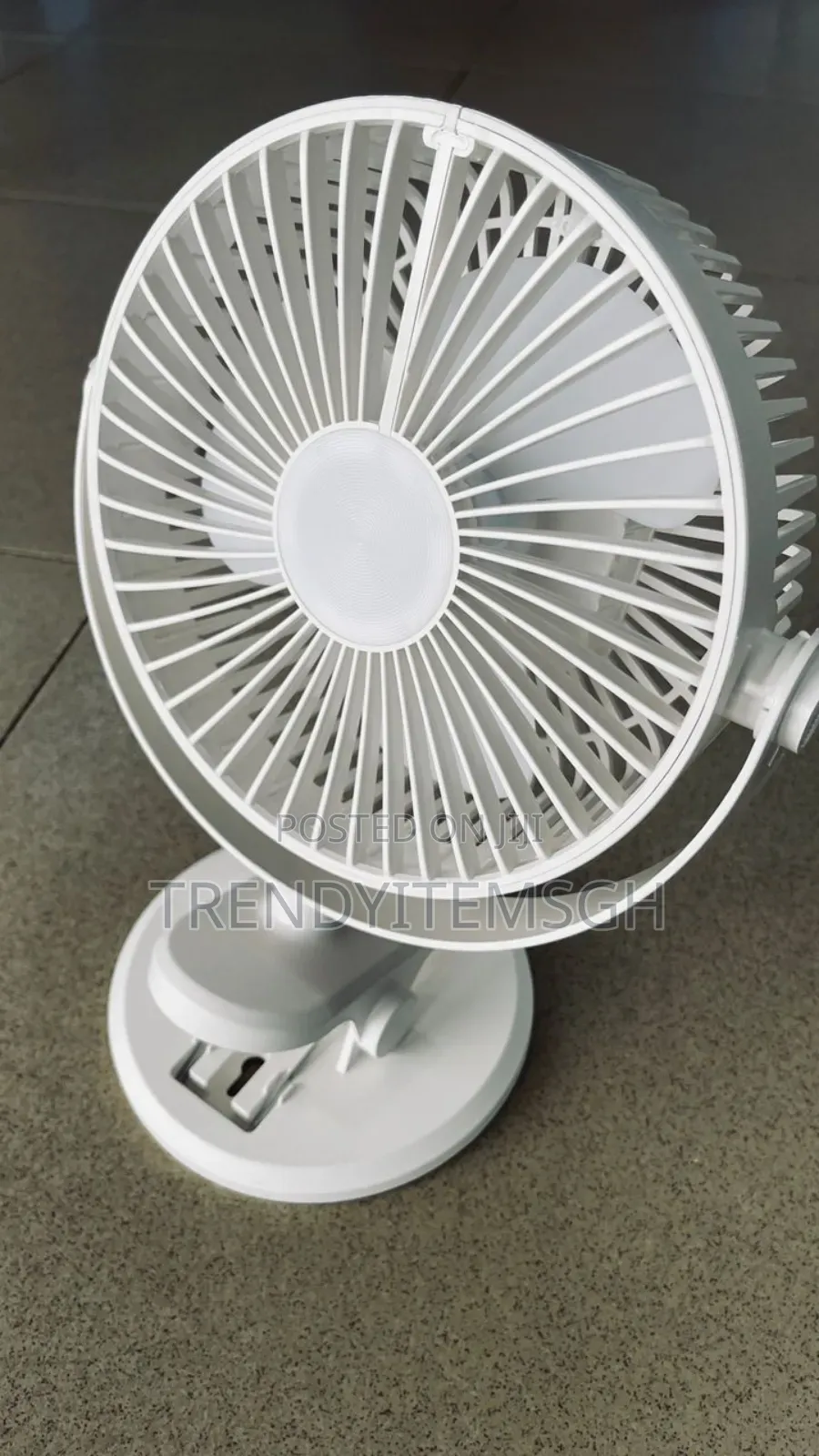 Rechargeable Table Clip on Fan (6 Inches)