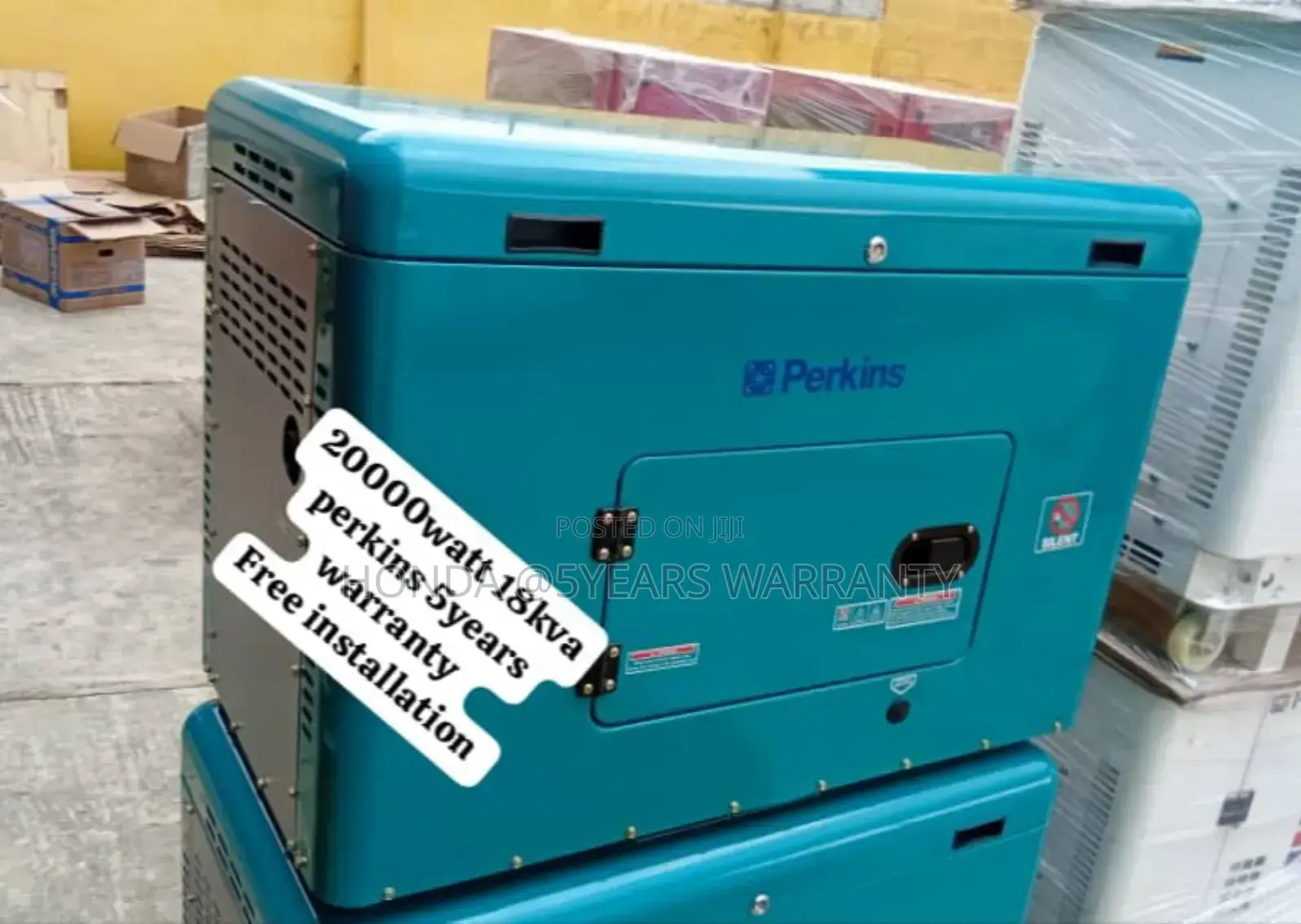 Green Energy Hub Perkins 18kva 20000watt Generator 18kva