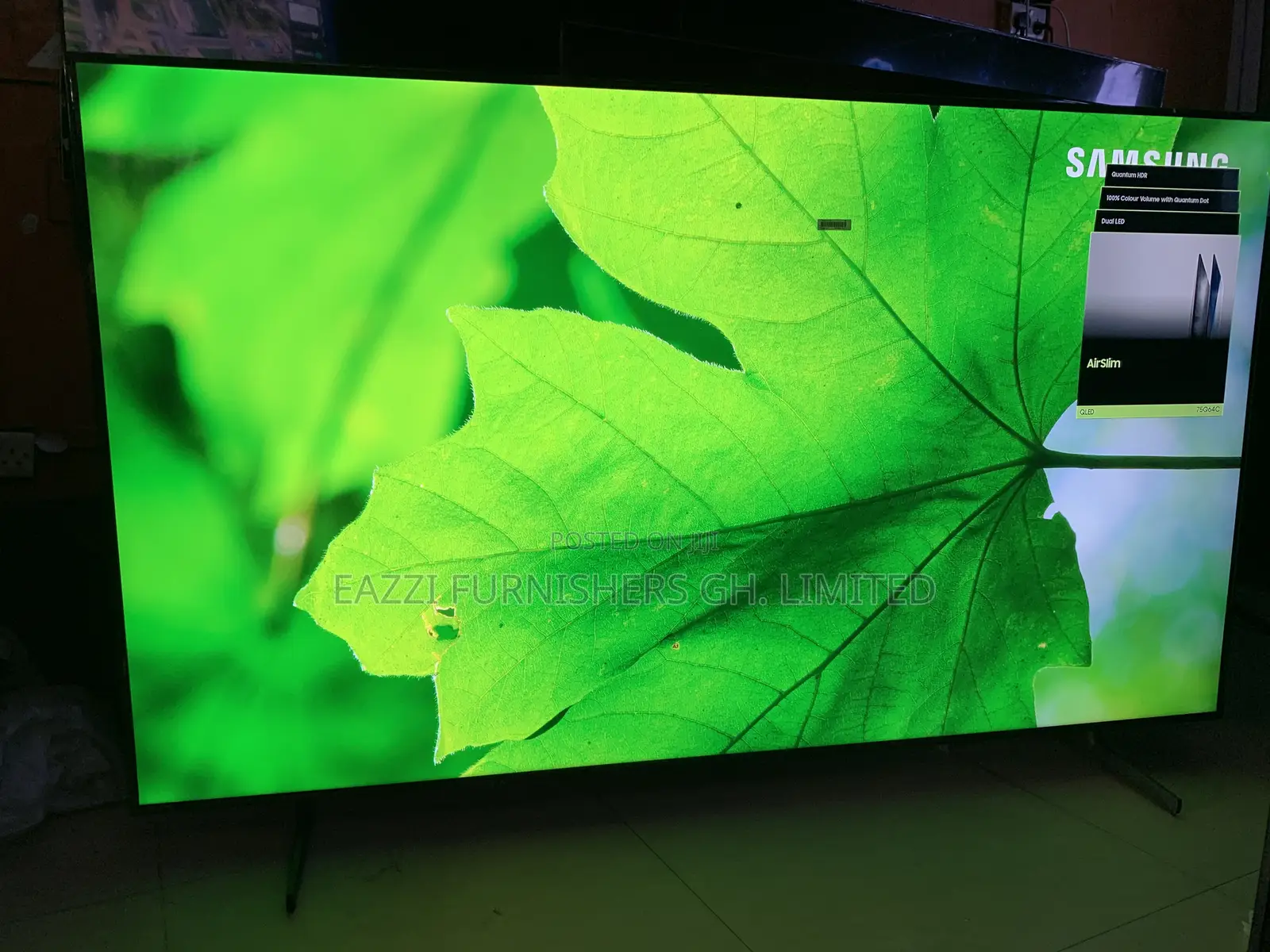 Extra Slim Samsung Qled 75 Inches Q75c Thin Tv Uhd HDR Uk