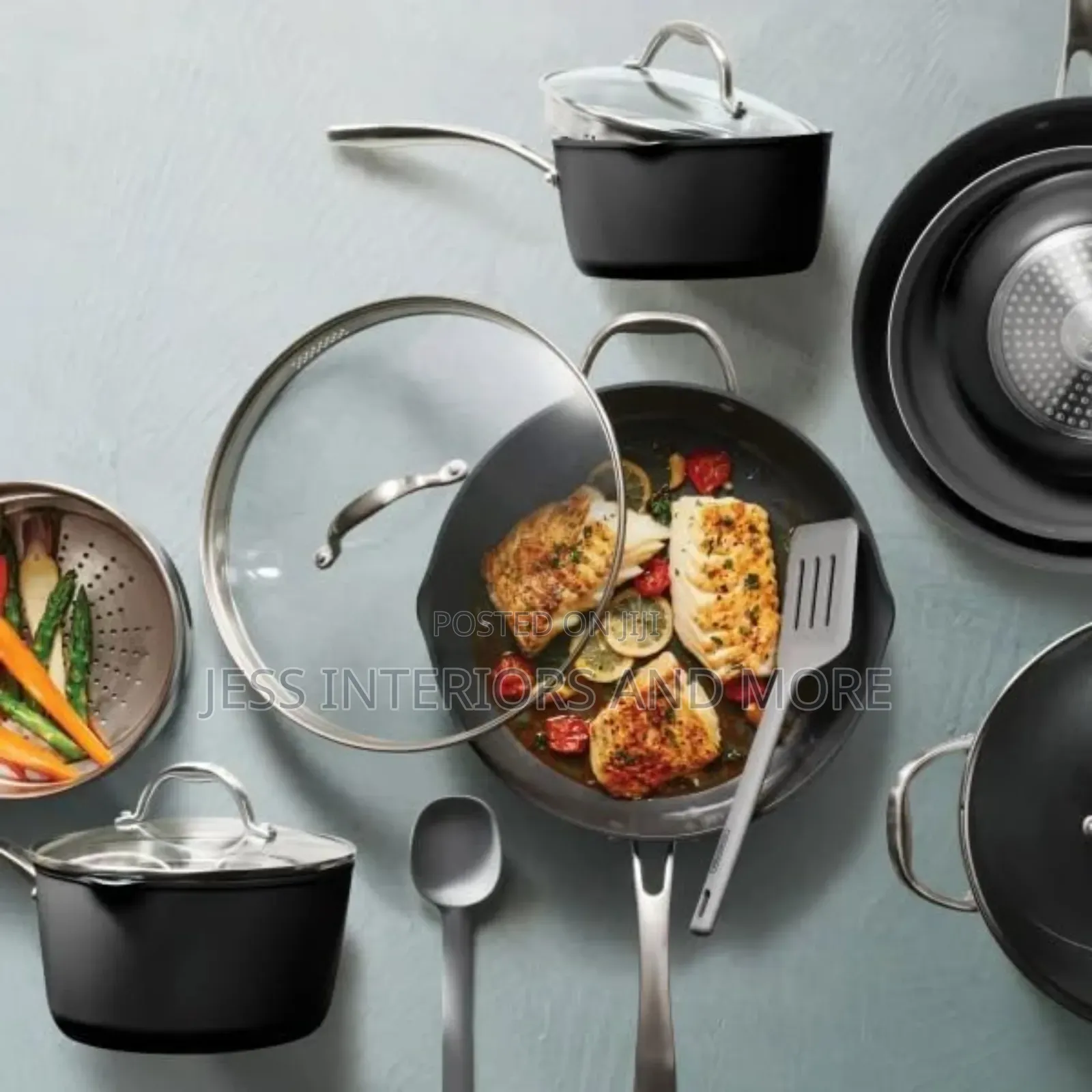 Tramontina Non-Stick 12-Piece Cookware Set With Utensils