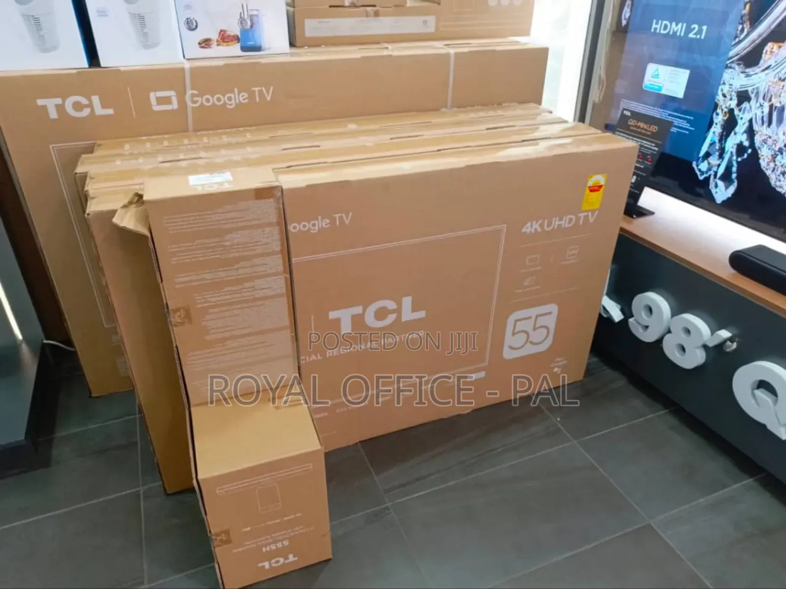 Wondrous 55 Inch TCL Uhd Premium Television Set