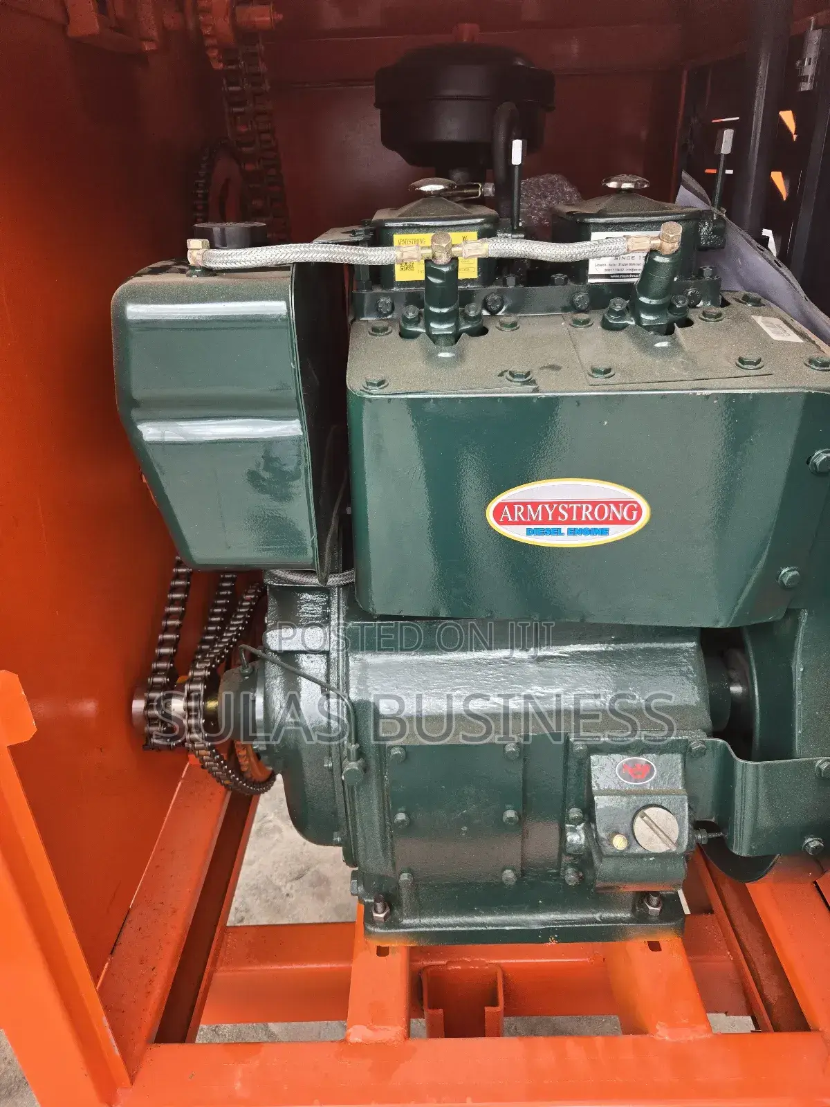 Stunch Armystrong Engine Concrete Mixer