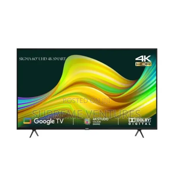 Sigma 50" Uhd Smart Tv Immersive Viewing Experience