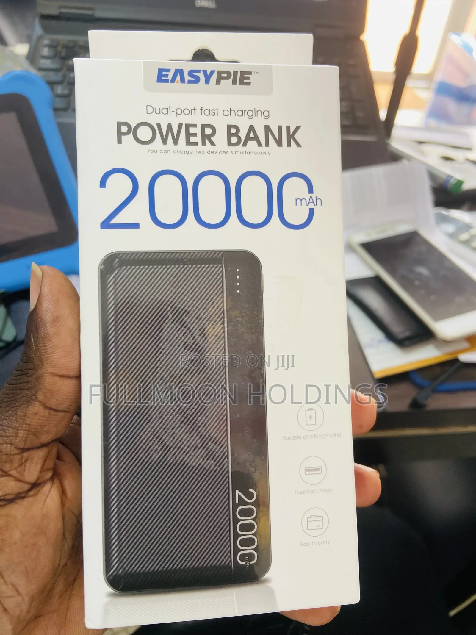 Easypie 20000mah Dual Fast Charge 64w Portable Power Bank