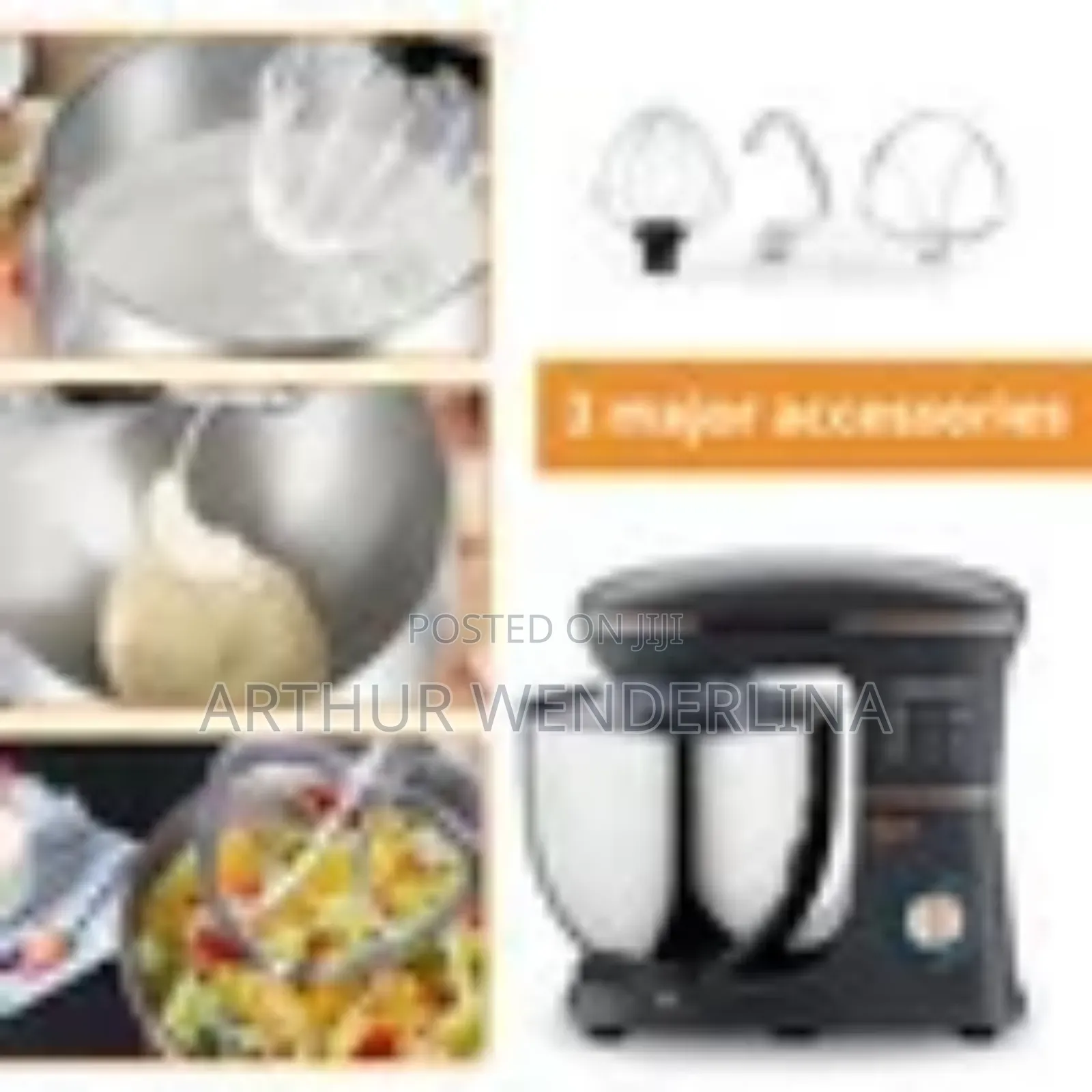 Sokany Stand Mixer With 6 Speeds 11l Capacity Pulse Fun.